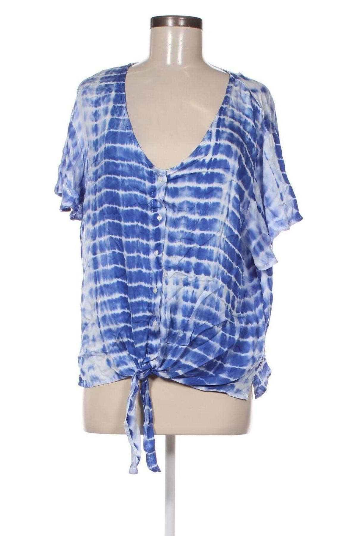Γυναικείο πουκάμισο Diverse, Μέγεθος XL, Χρώμα Μπλέ, Τιμή 8,25 €