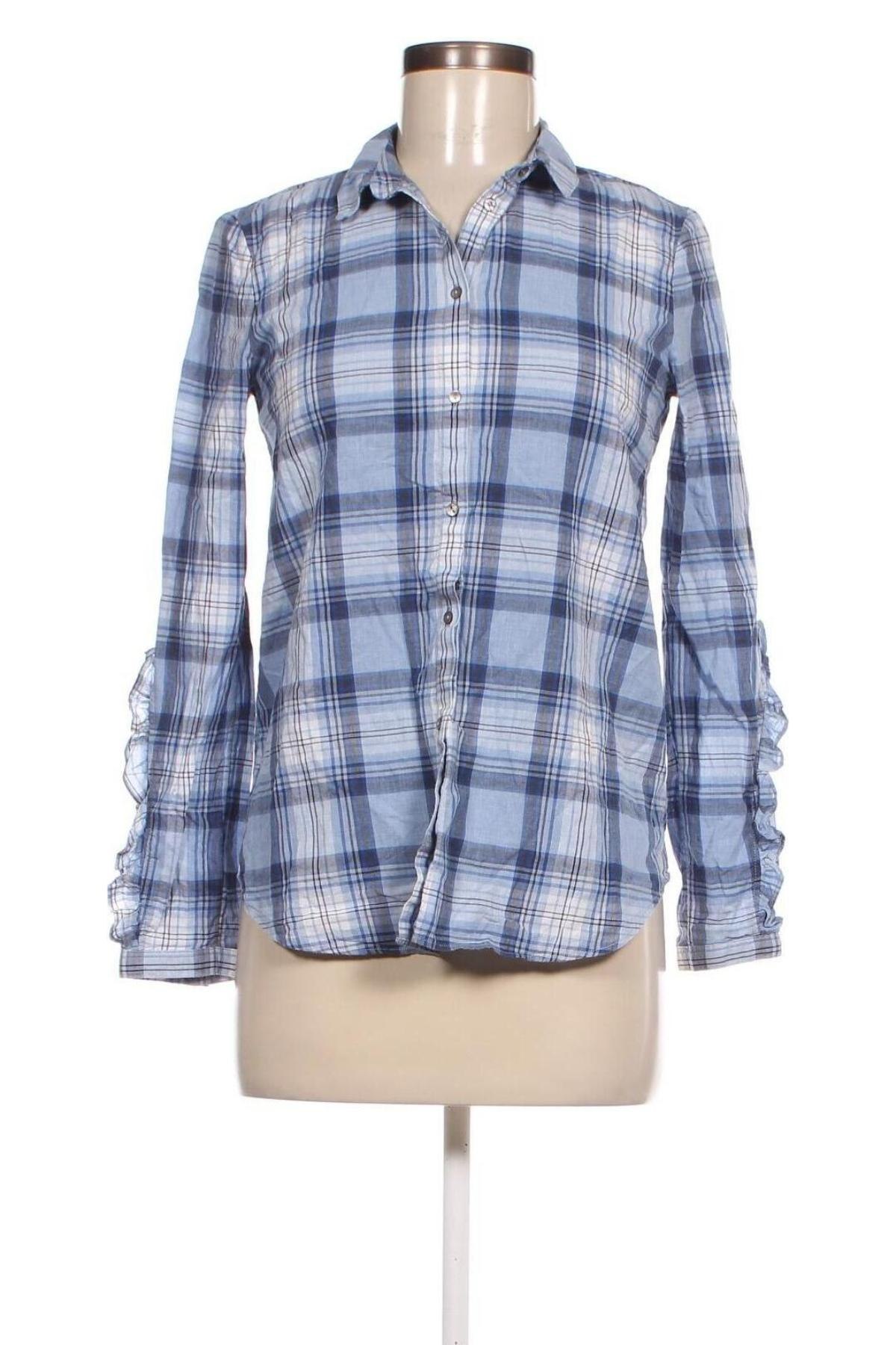 Γυναικείο πουκάμισο Esprit, Μέγεθος XS, Χρώμα Μπλέ, Τιμή 1,93 €