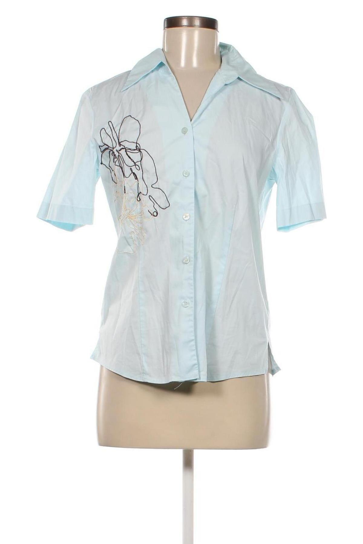 Дамска риза Gerry Weber, Размер M, Цвят Син, Цена 40,80 лв.
