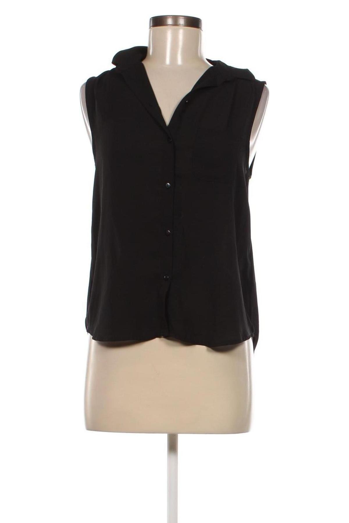 Γυναικείο πουκάμισο Golddigga, Μέγεθος M, Χρώμα Μαύρο, Τιμή 2,21 €