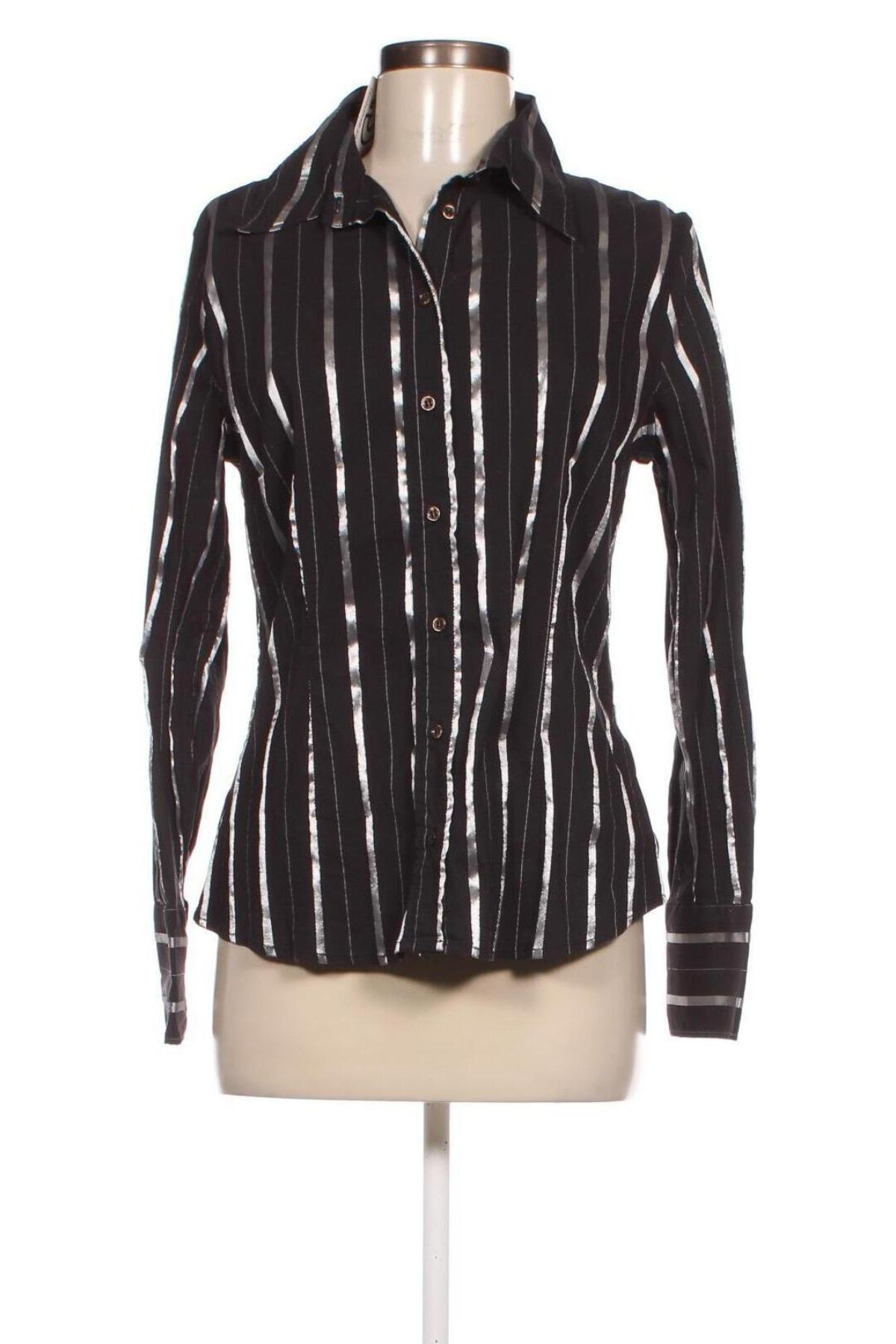 Γυναικείο πουκάμισο Jake*s, Μέγεθος M, Χρώμα Μαύρο, Τιμή 3,86 €