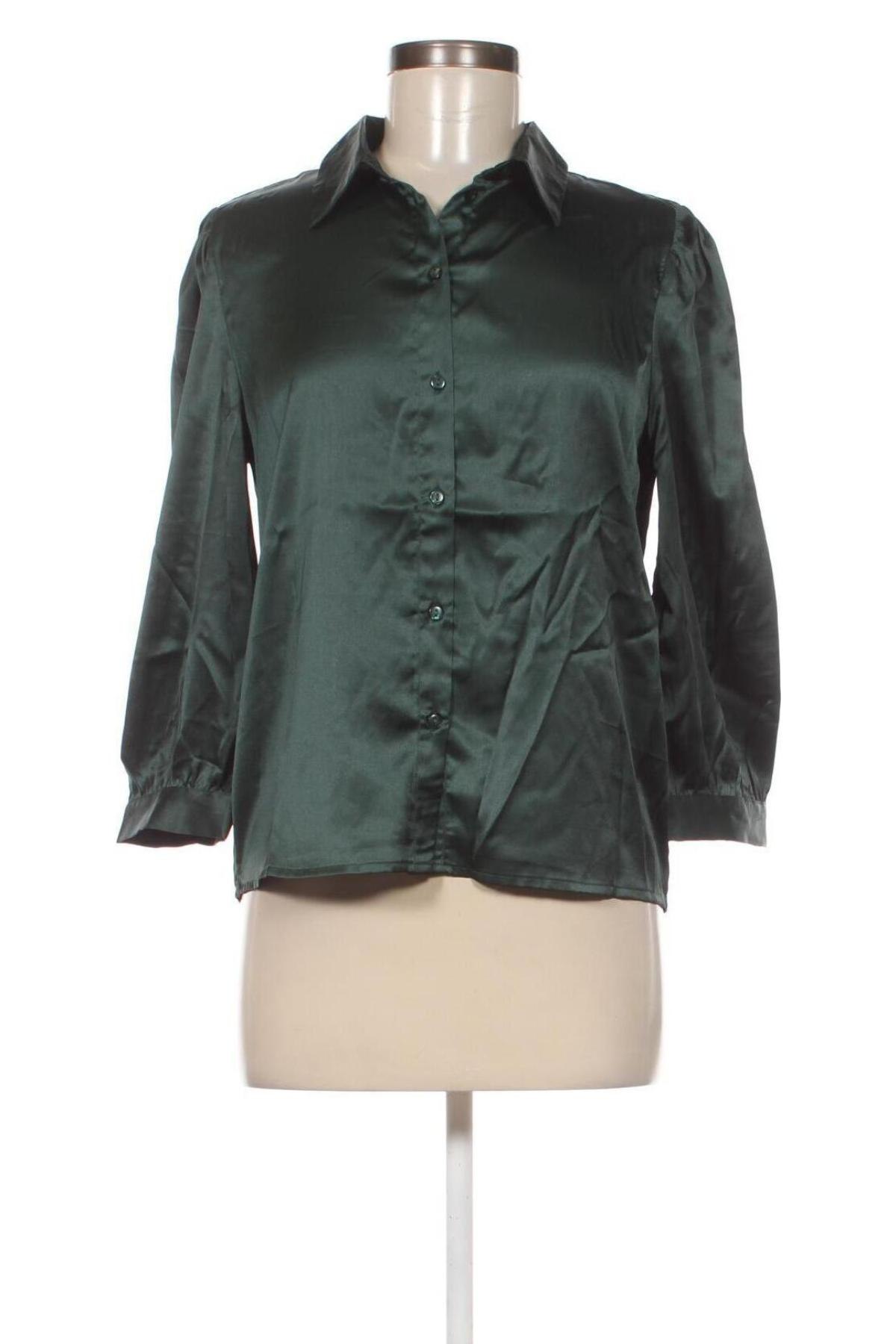 Γυναικείο πουκάμισο Jdy, Μέγεθος S, Χρώμα Πράσινο, Τιμή 5,98 €