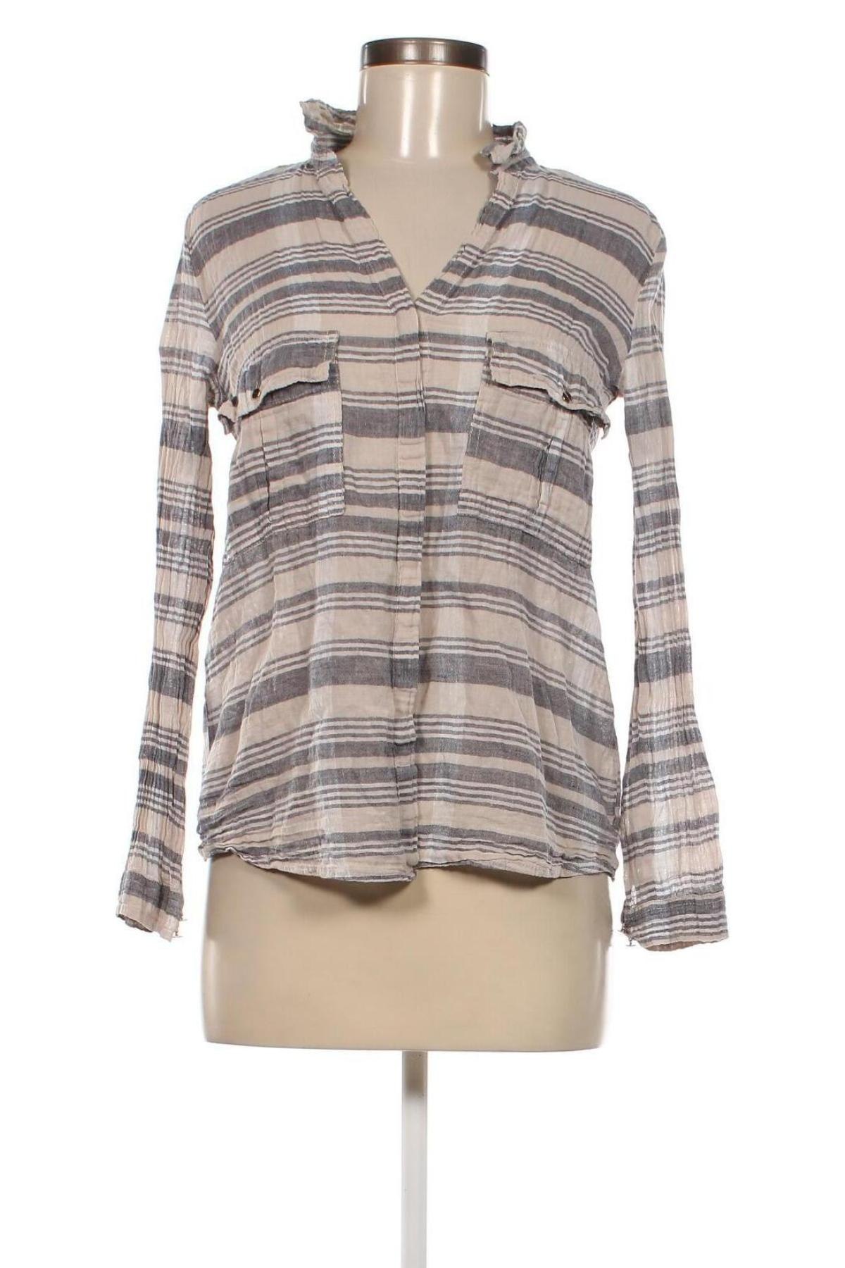 Γυναικείο πουκάμισο Mango, Μέγεθος XS, Χρώμα Πολύχρωμο, Τιμή 10,23 €