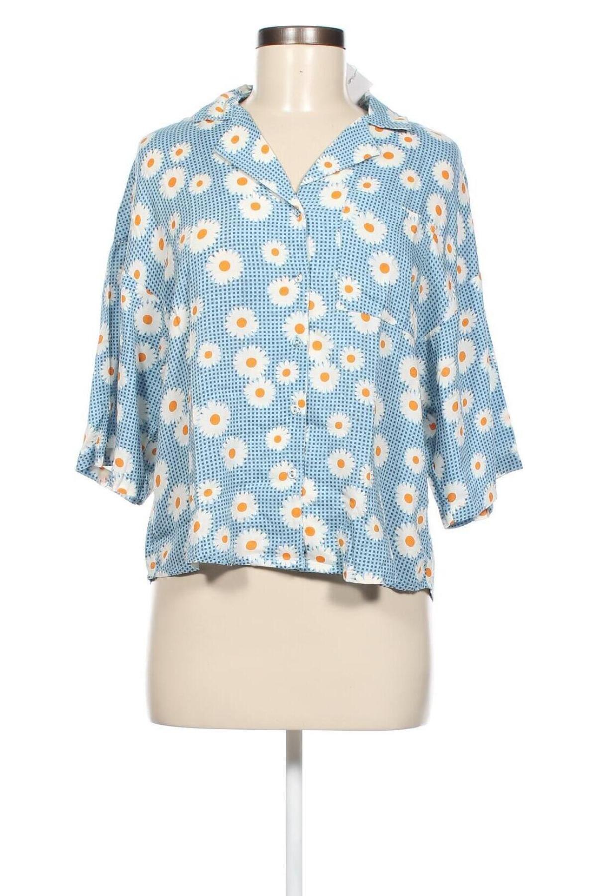 Γυναικείο πουκάμισο ONLY, Μέγεθος XXS, Χρώμα Μπλέ, Τιμή 5,57 €