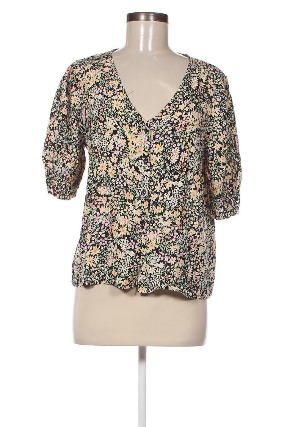 Γυναικείο πουκάμισο ONLY, Μέγεθος S, Χρώμα Πολύχρωμο, Τιμή 7,63 €