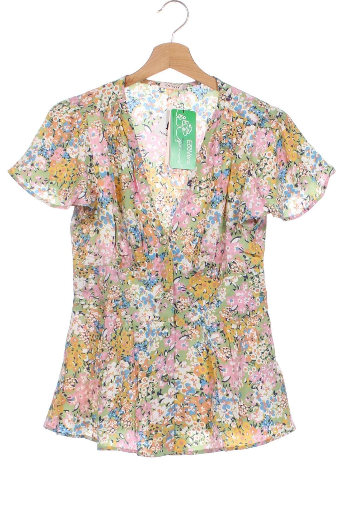Дамска риза Orsay, Размер XS, Цвят Многоцветен, Цена 15,60 лв.
