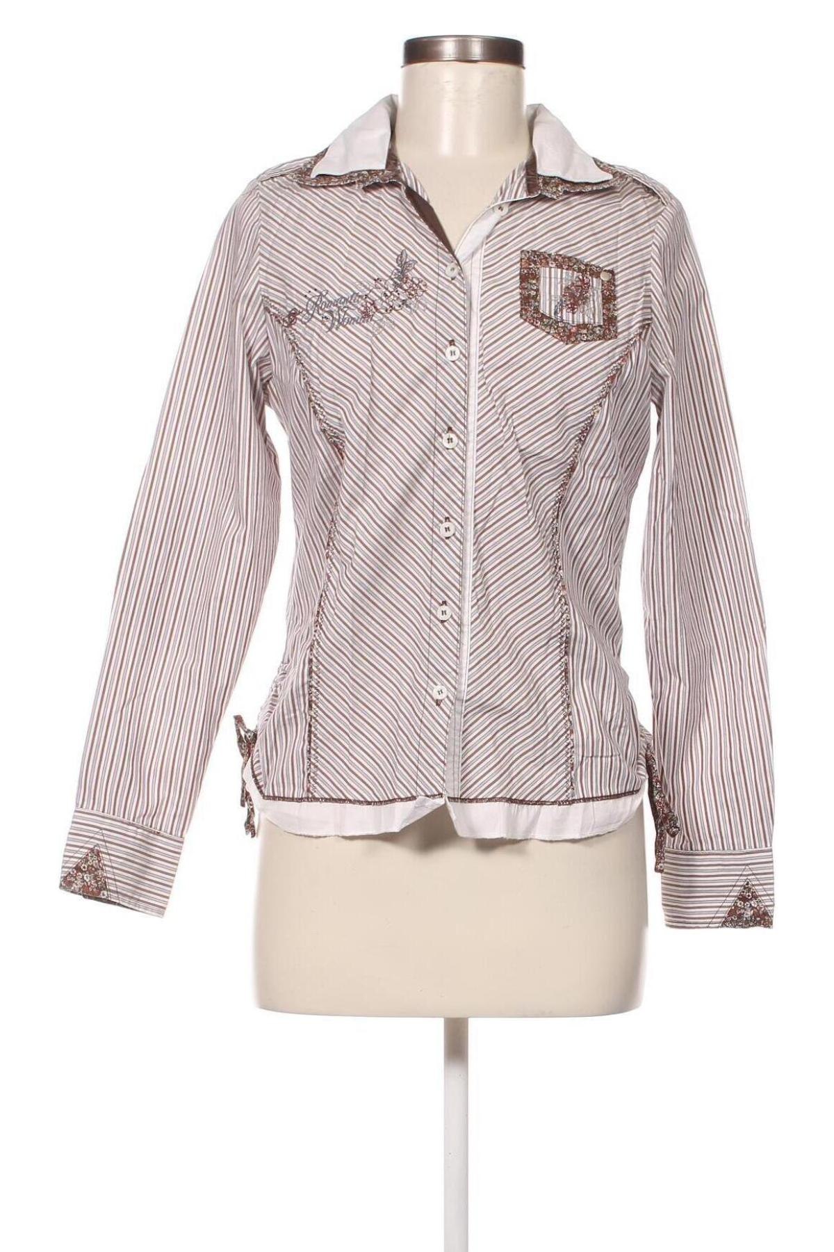 Γυναικείο πουκάμισο Punt Roma, Μέγεθος S, Χρώμα Γκρί, Τιμή 3,12 €