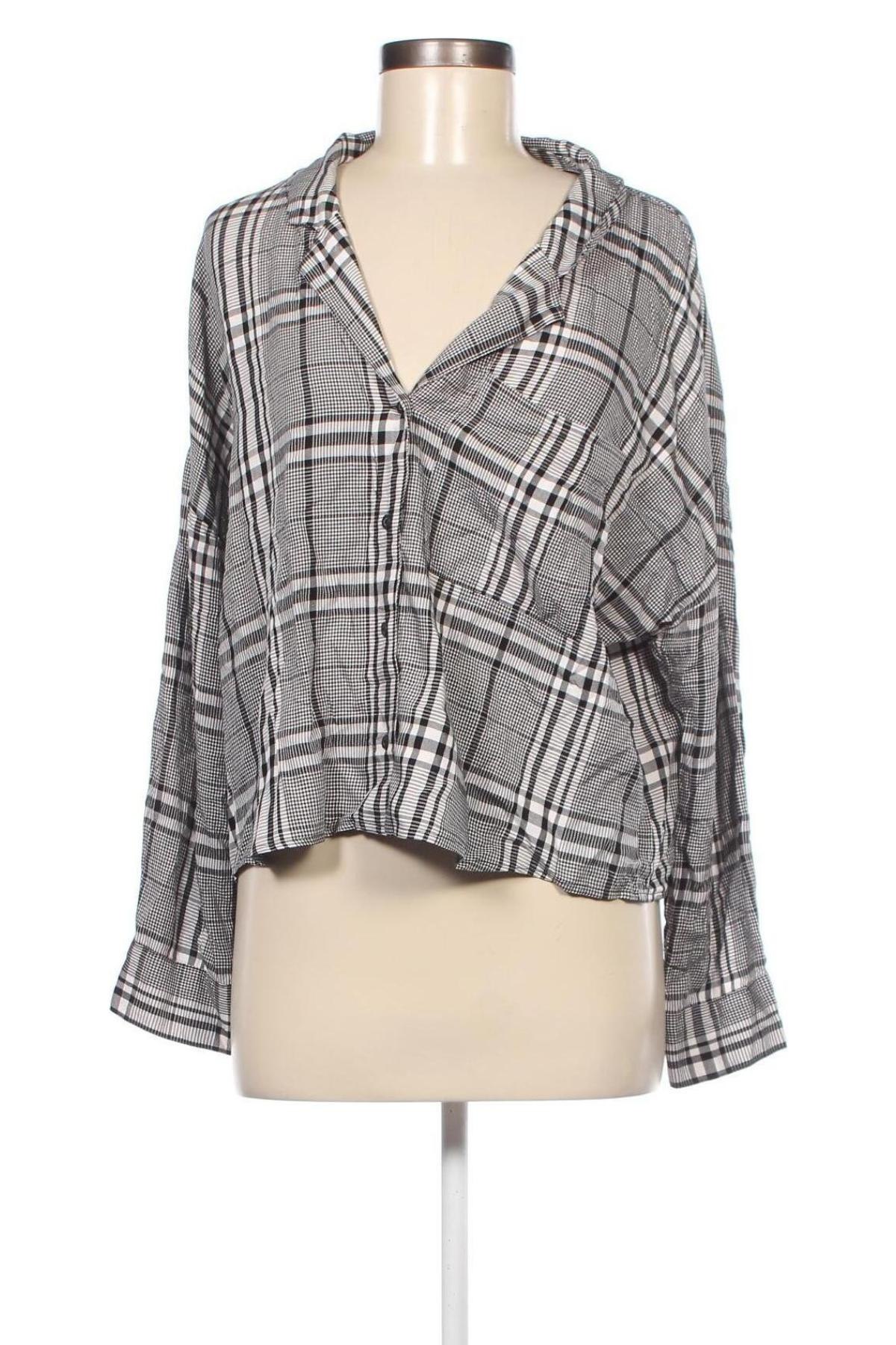 Γυναικείο πουκάμισο Reserved, Μέγεθος L, Χρώμα Γκρί, Τιμή 2,32 €