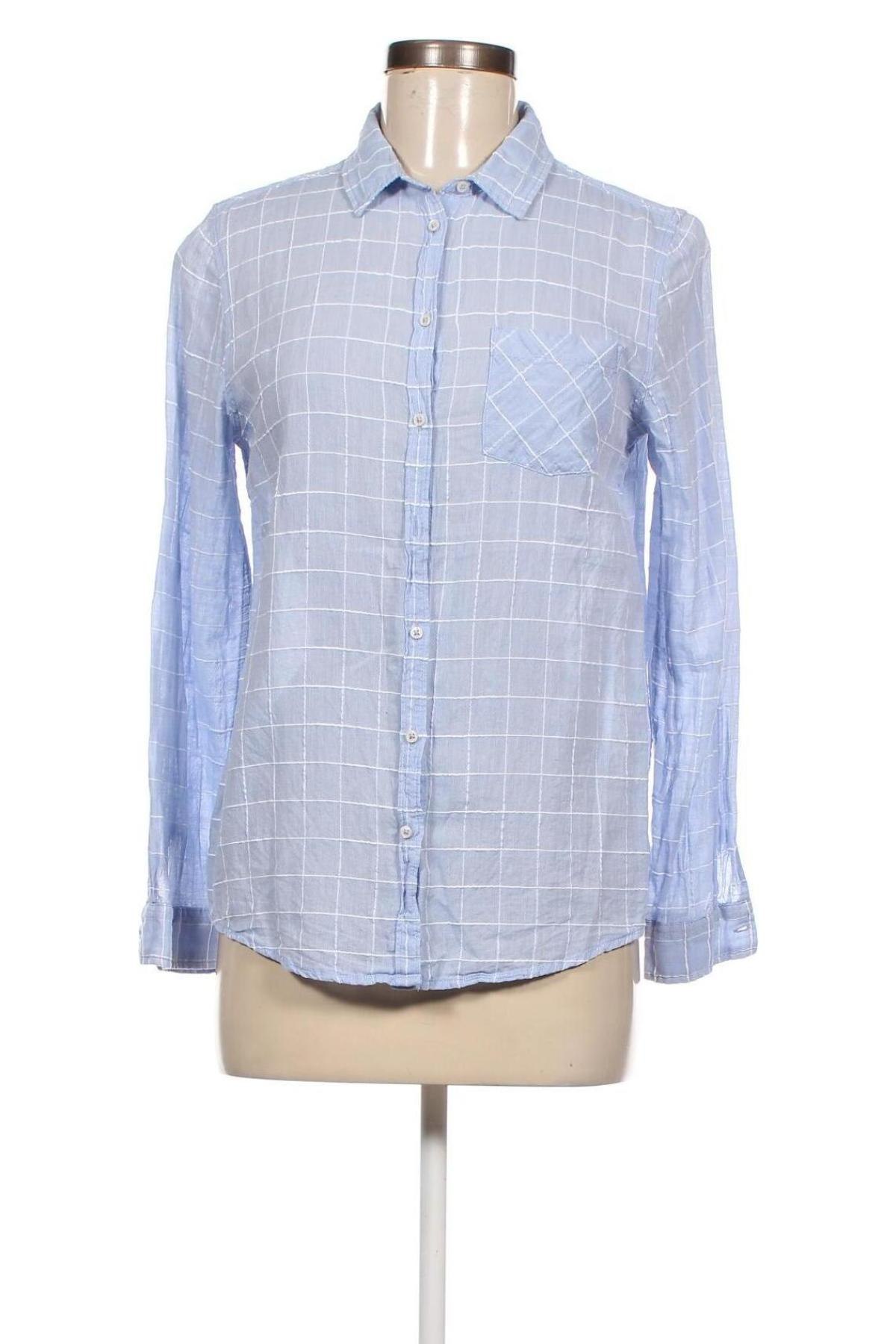 Γυναικείο πουκάμισο Springfield, Μέγεθος M, Χρώμα Μπλέ, Τιμή 16,37 €