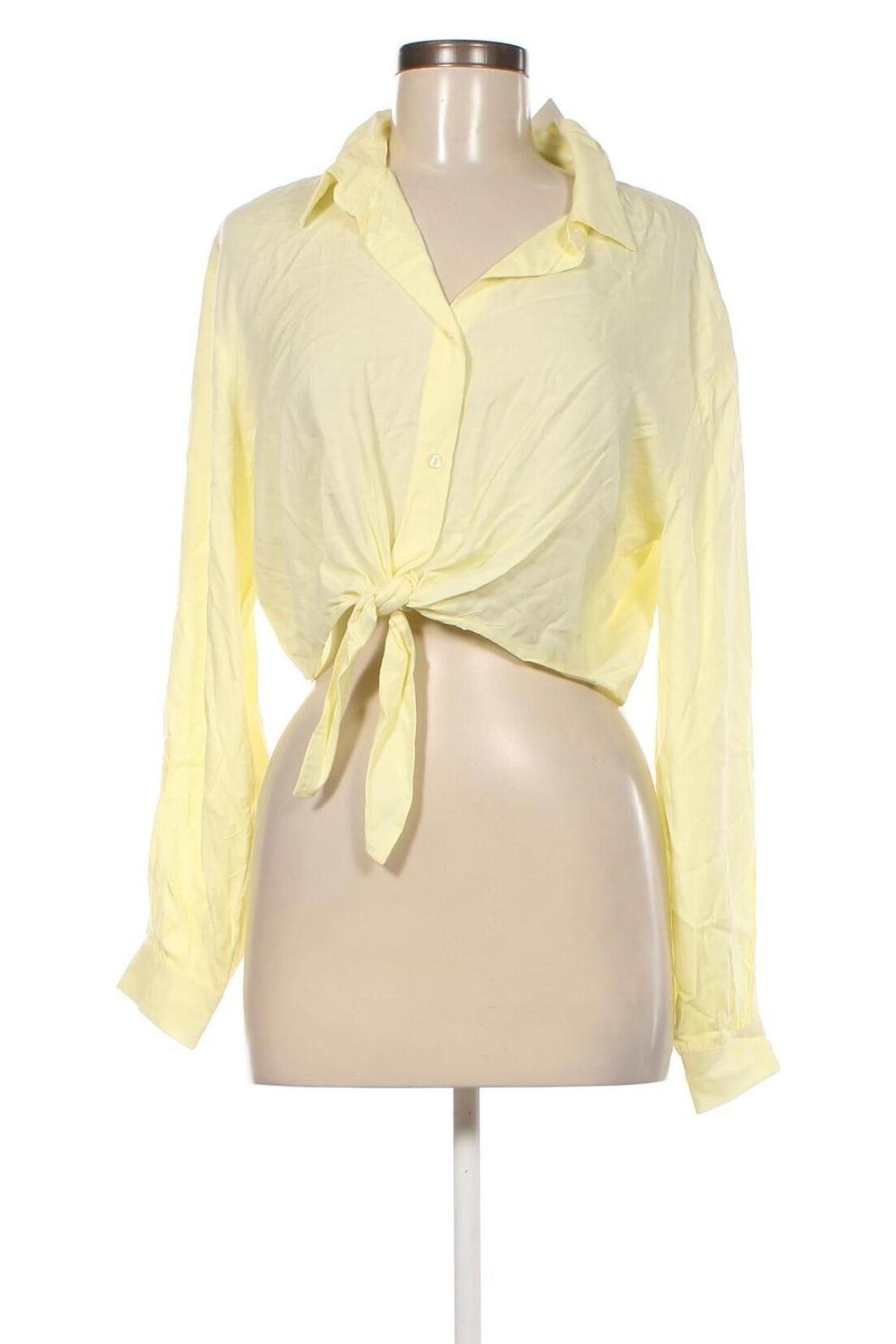 Дамска риза Tally Weijl, Размер L, Цвят Жълт, Цена 9,60 лв.