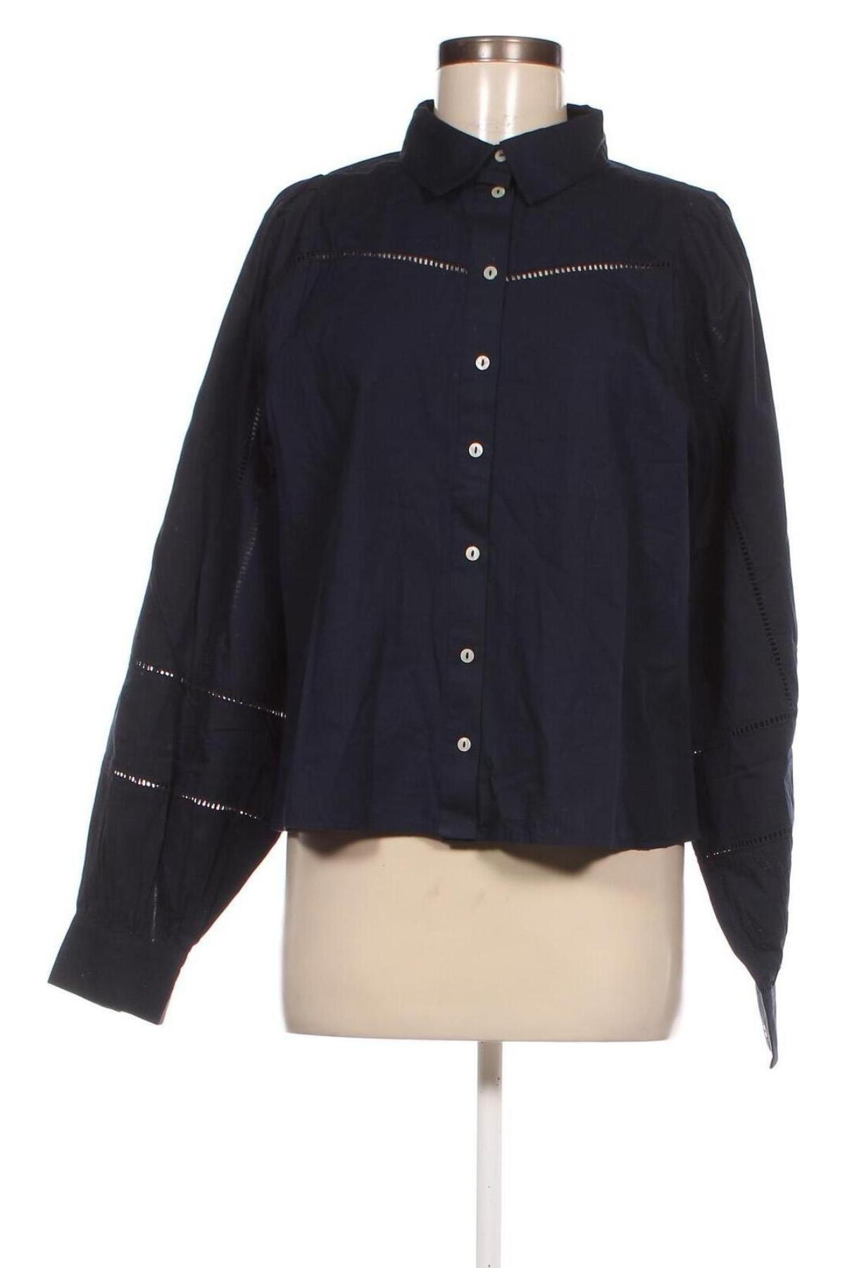 Γυναικείο πουκάμισο Y.A.S, Μέγεθος L, Χρώμα Μπλέ, Τιμή 28,92 €