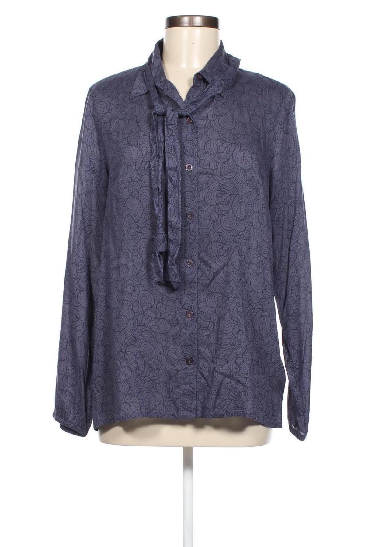 Γυναικείο πουκάμισο Ze-Ze Concept, Μέγεθος M, Χρώμα Μπλέ, Τιμή 4,06 €