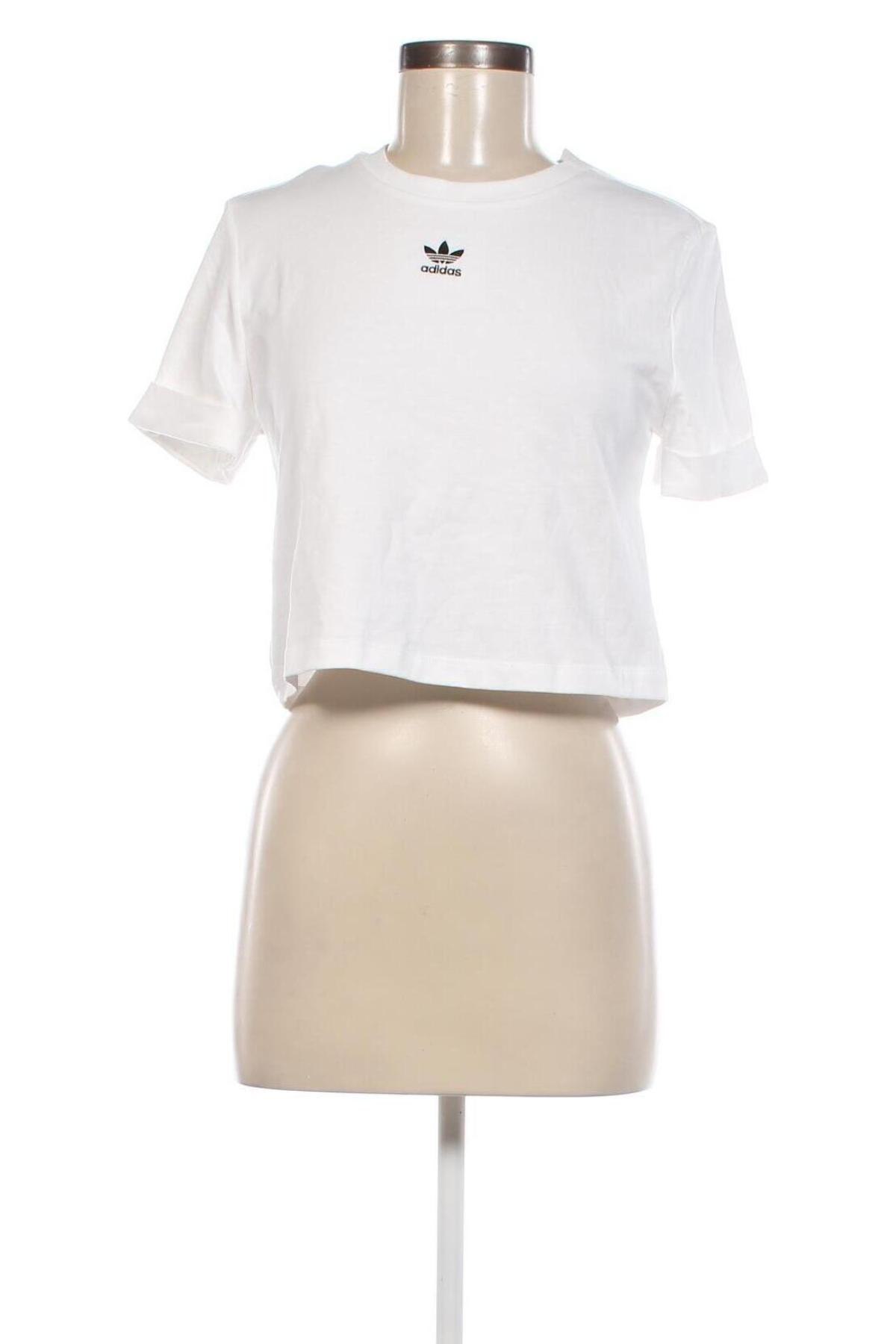 Damski T-shirt Adidas Originals, Rozmiar M, Kolor Biały, Cena 154,60 zł