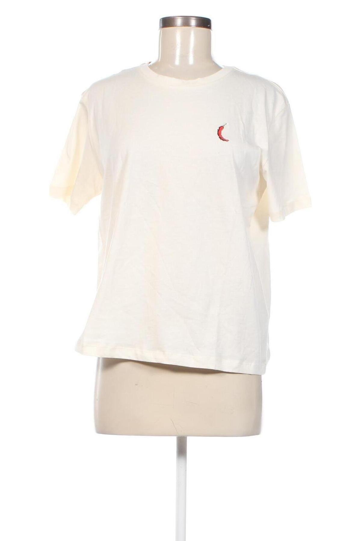 Tricou de femei Armedangels, Mărime M, Culoare Ecru, Preț 190,79 Lei