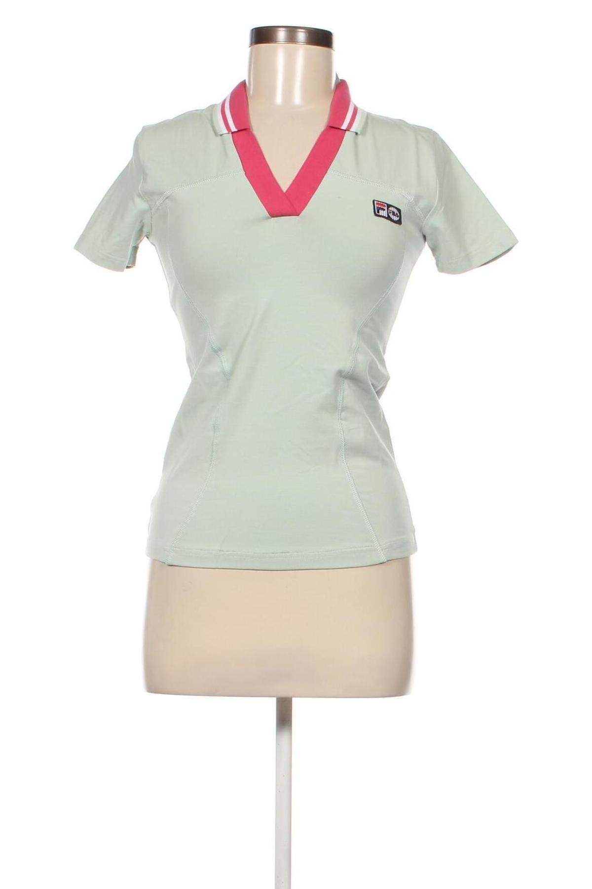 Γυναικείο t-shirt FILA, Μέγεθος XS, Χρώμα Πράσινο, Τιμή 11,91 €