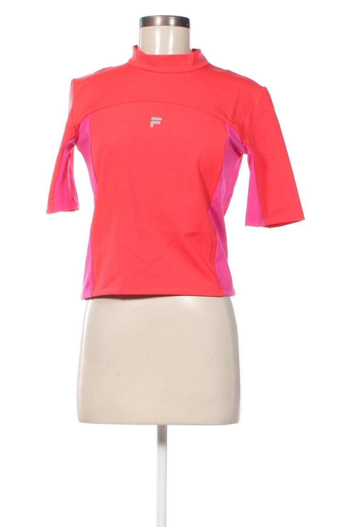 Γυναικείο t-shirt FILA, Μέγεθος L, Χρώμα Κόκκινο, Τιμή 17,53 €