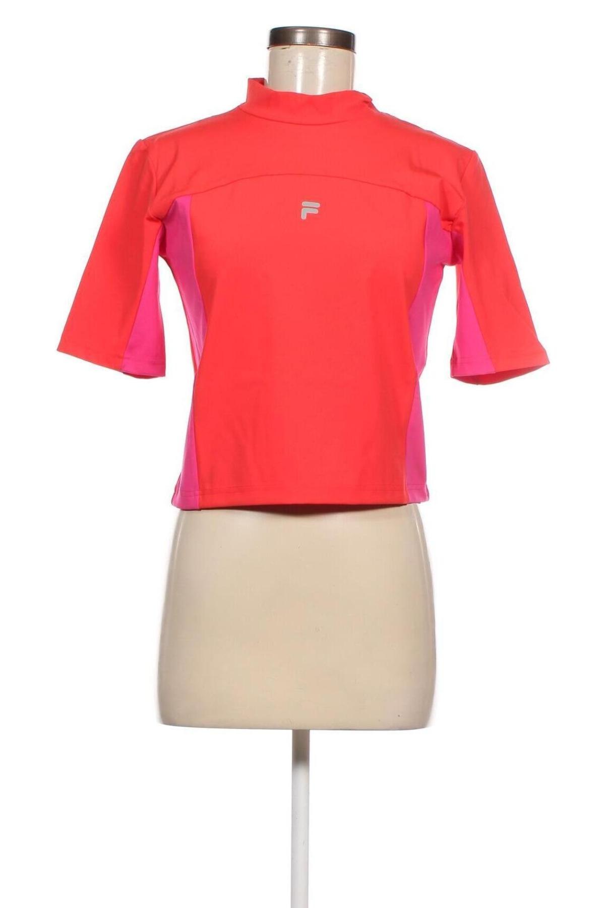 Γυναικείο t-shirt FILA, Μέγεθος L, Χρώμα Κόκκινο, Τιμή 14,02 €