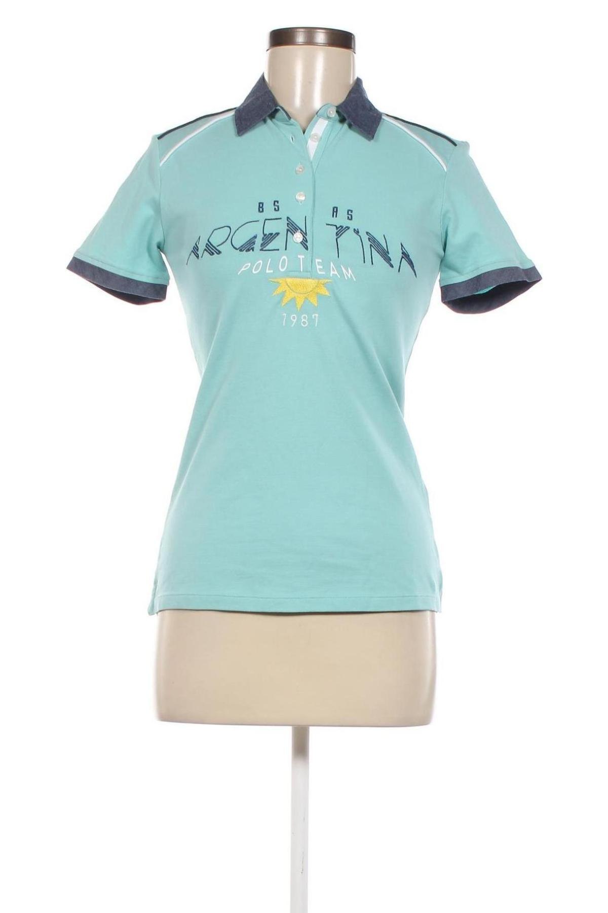 Tricou de femei La Martina, Mărime S, Culoare Albastru, Preț 76,05 Lei