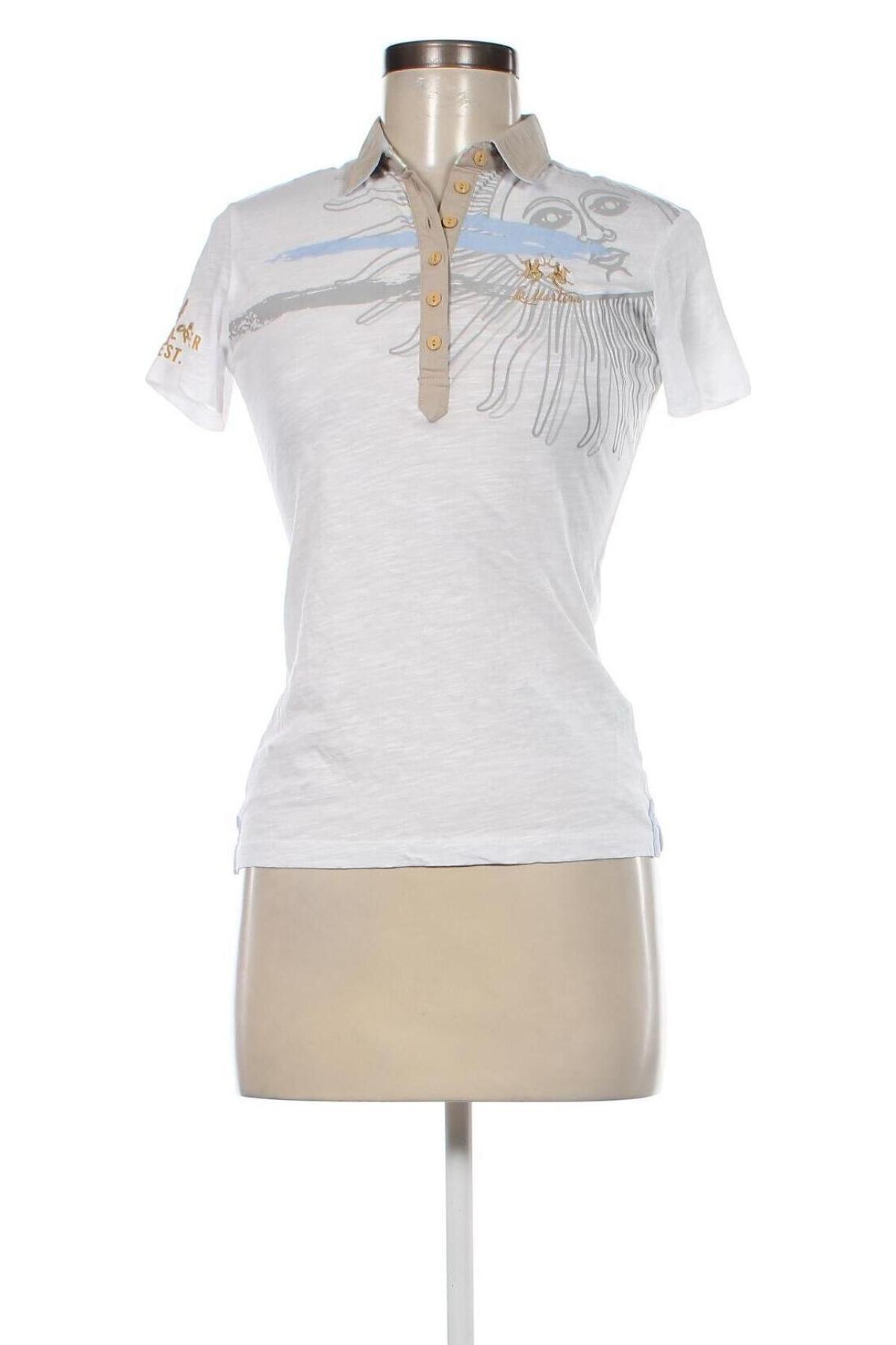 Damen T-Shirt La Martina, Größe S, Farbe Weiß, Preis 25,59 €