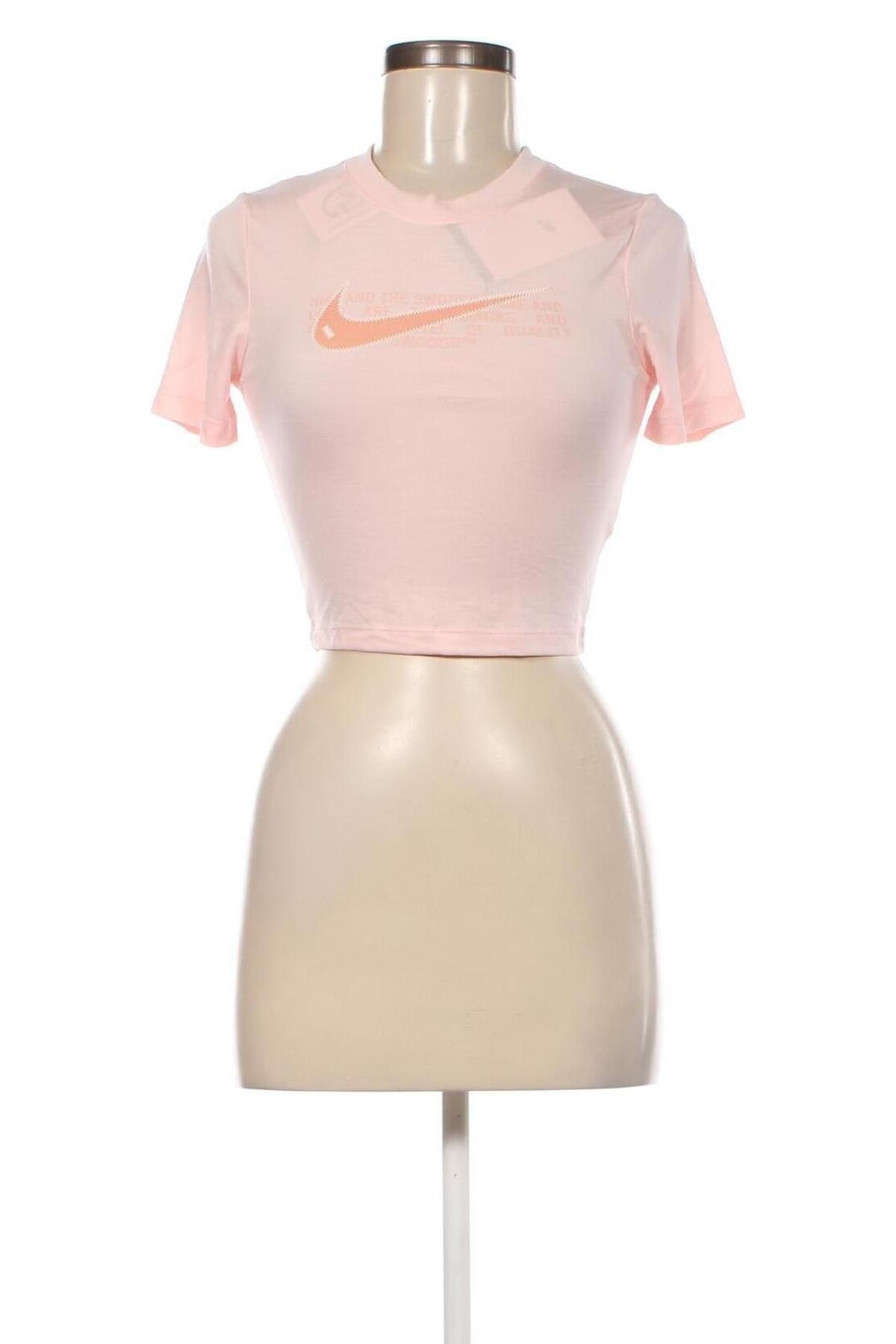 Γυναικείο t-shirt Nike, Μέγεθος XS, Χρώμα Ρόζ , Τιμή 29,90 €
