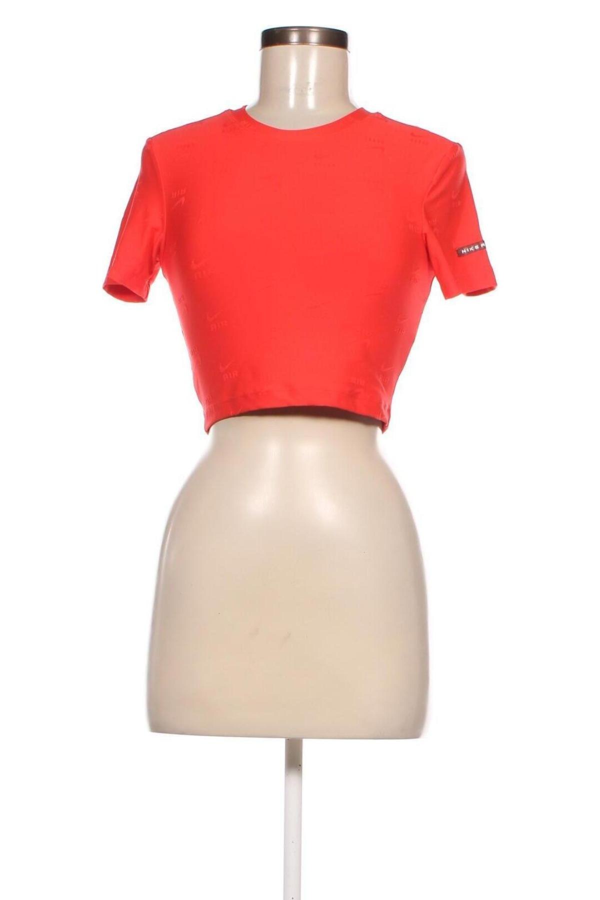 Дамска тениска Nike, Размер XS, Цвят Червен, Цена 58,00 лв.