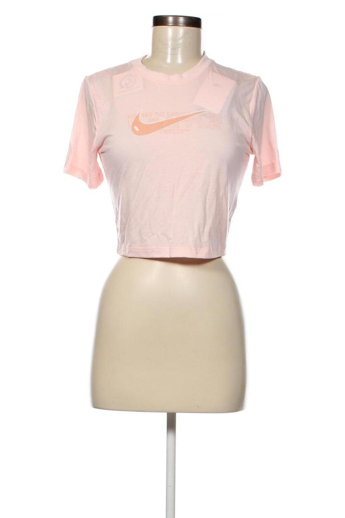 Damen T-Shirt Nike, Größe M, Farbe Rosa, Preis 29,90 €