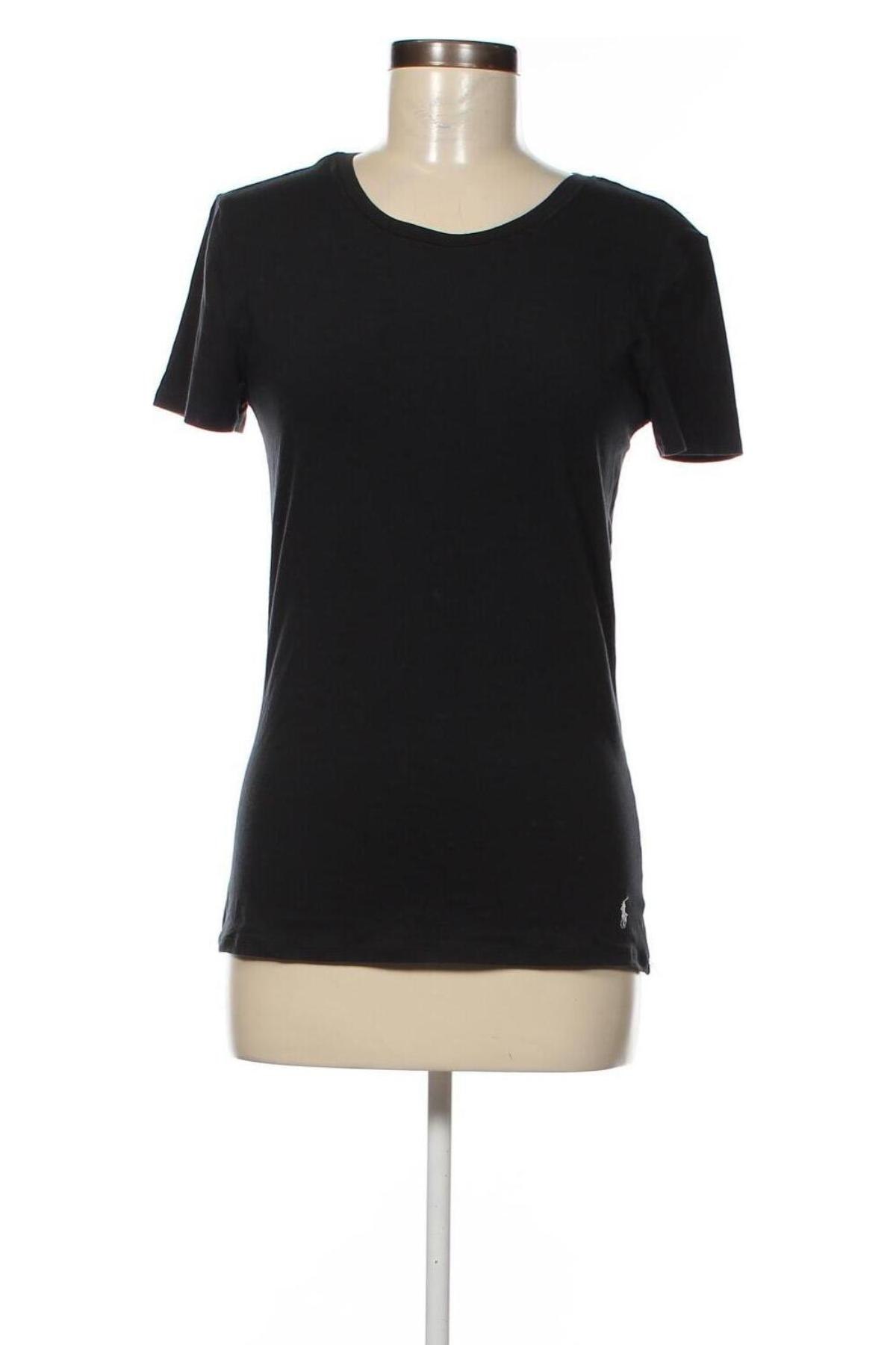 Γυναικείο t-shirt Polo By Ralph Lauren, Μέγεθος XL, Χρώμα Μαύρο, Τιμή 70,10 €