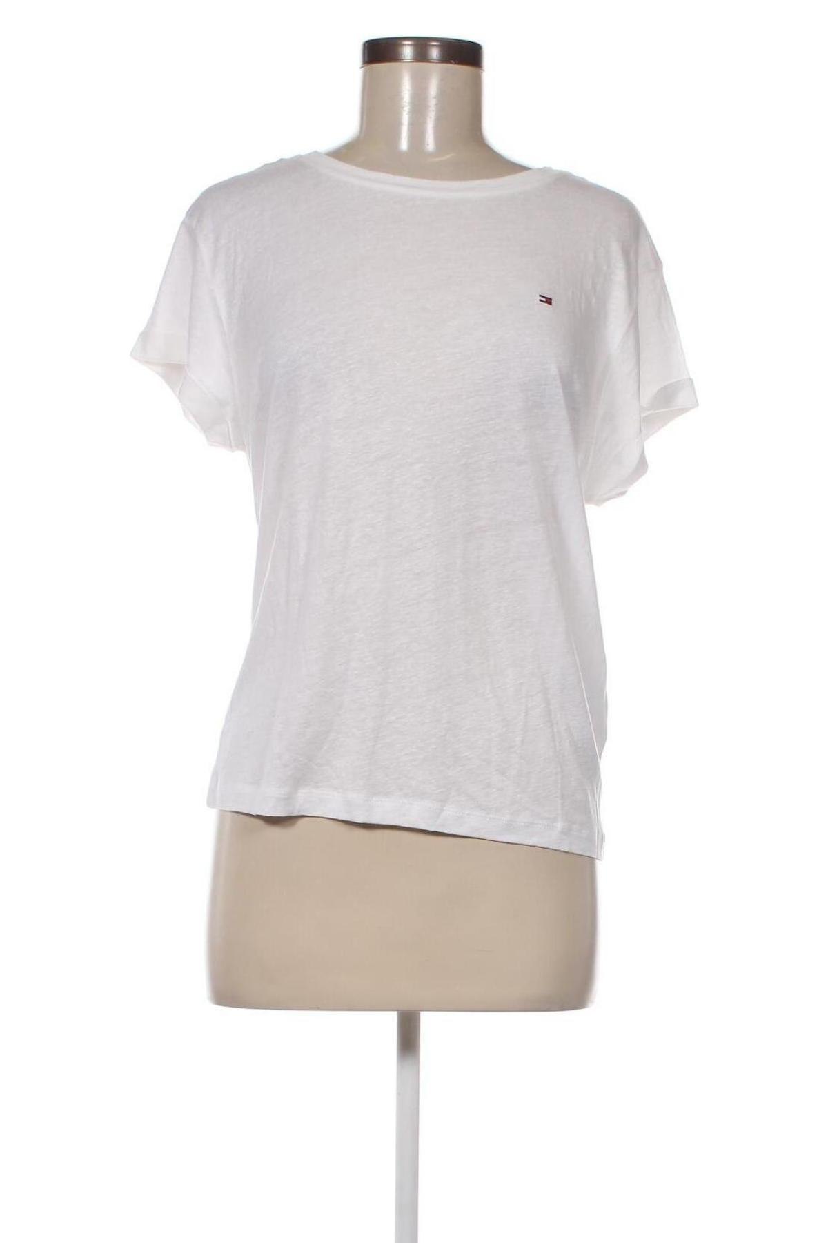 Дамска тениска Tommy Hilfiger, Размер XS, Цвят Бял, Цена 68,00 лв.