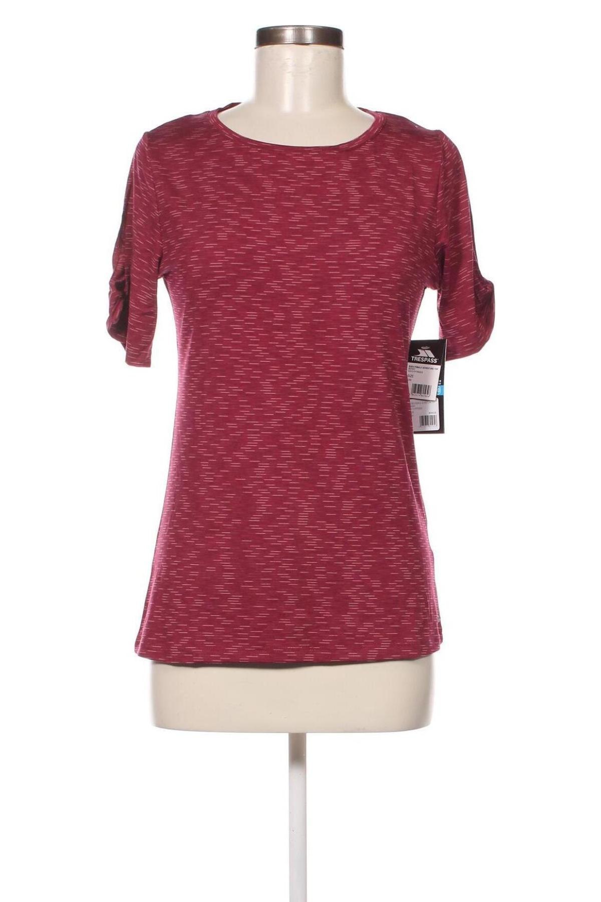 Γυναικείο t-shirt Trespass, Μέγεθος XXS, Χρώμα Κόκκινο, Τιμή 29,90 €