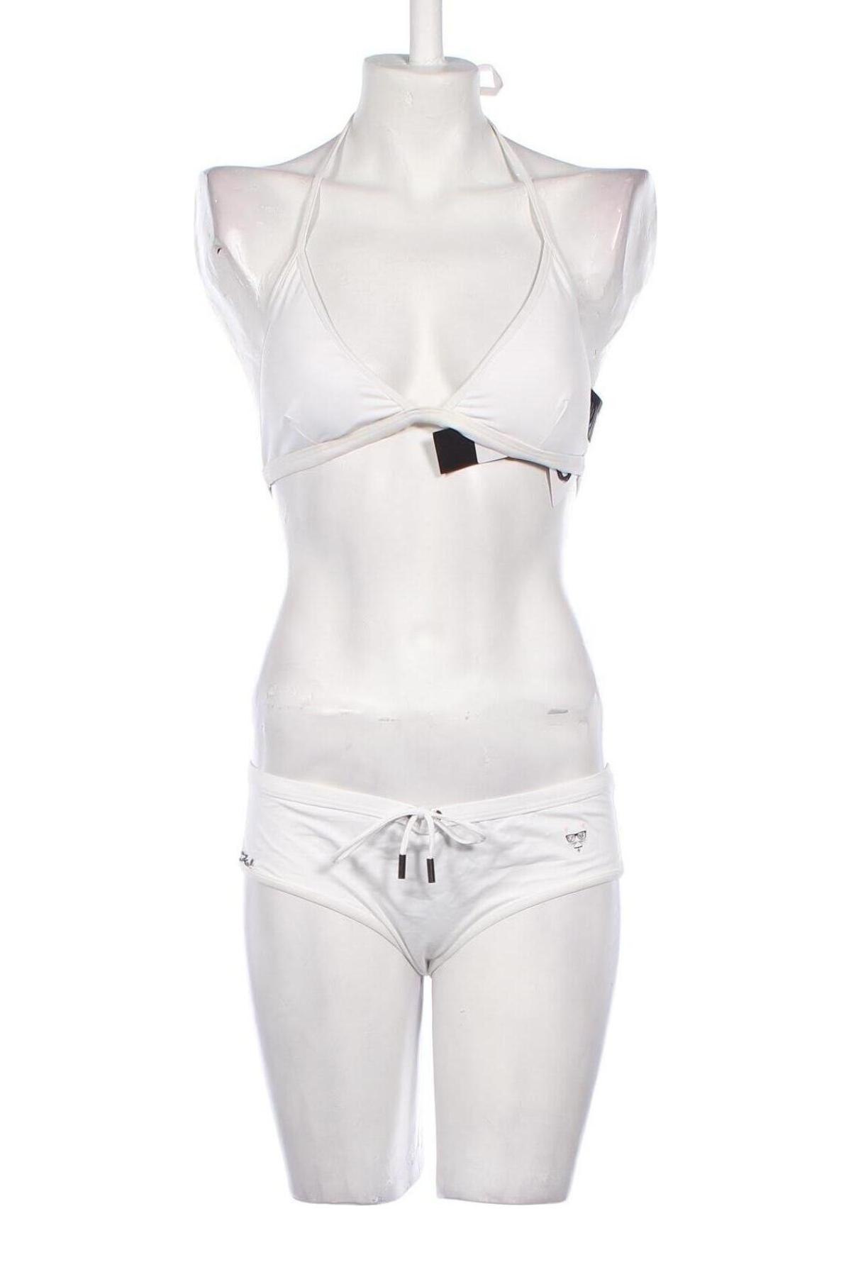 Damen-Badeanzug Karl Lagerfeld, Größe L, Farbe Weiß, Preis € 73,38