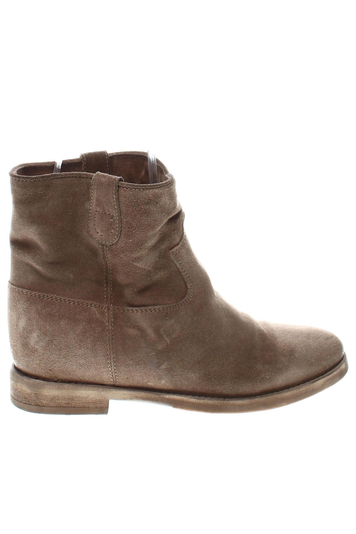 Damen Stiefeletten Kammi, Größe 37, Farbe Beige, Preis 12,02 €