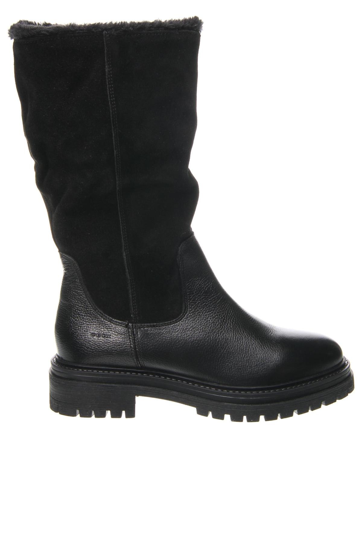Γυναικείες μπότες Geox, Μέγεθος 39, Χρώμα Μαύρο, Τιμή 80,05 €