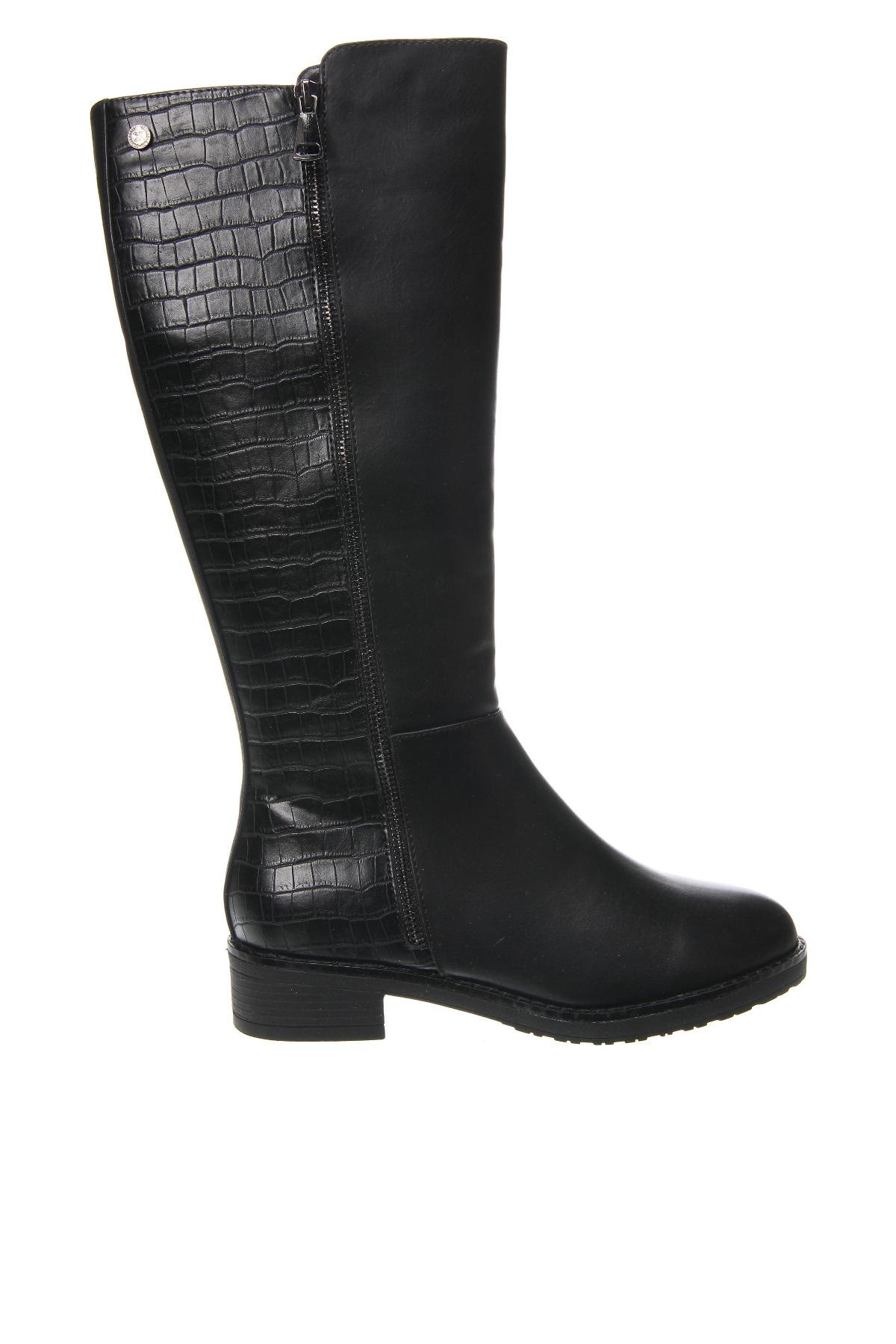 Γυναικείες μπότες Xti, Μέγεθος 39, Χρώμα Μαύρο, Τιμή 21,09 €