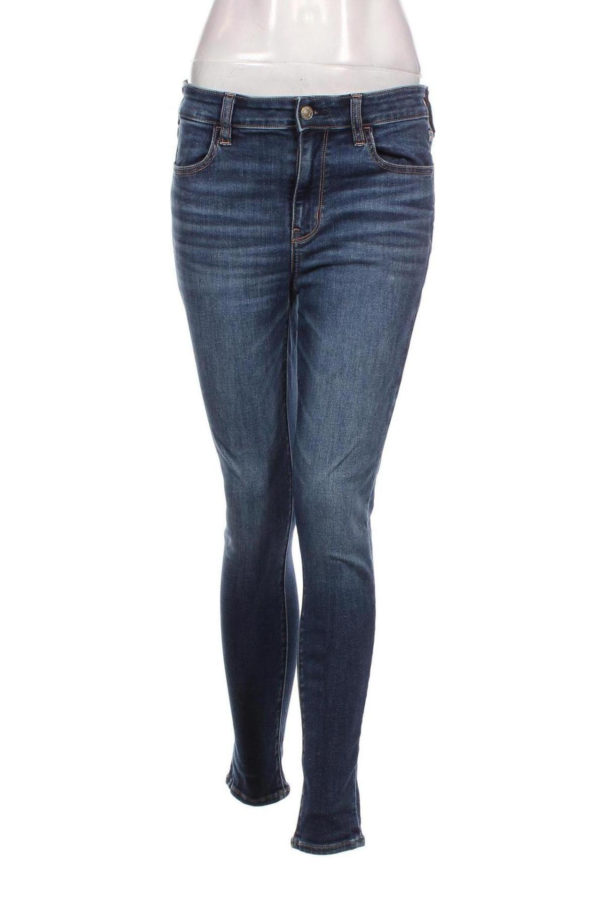 Dámske džínsy  American Eagle, Veľkosť M, Farba Modrá, Cena  18,39 €