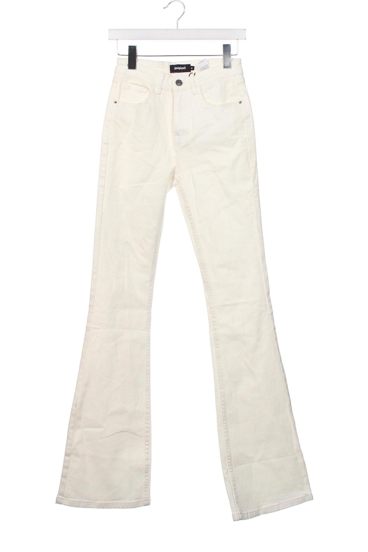 Damen Jeans Desigual, Größe S, Farbe Ecru, Preis € 82,99