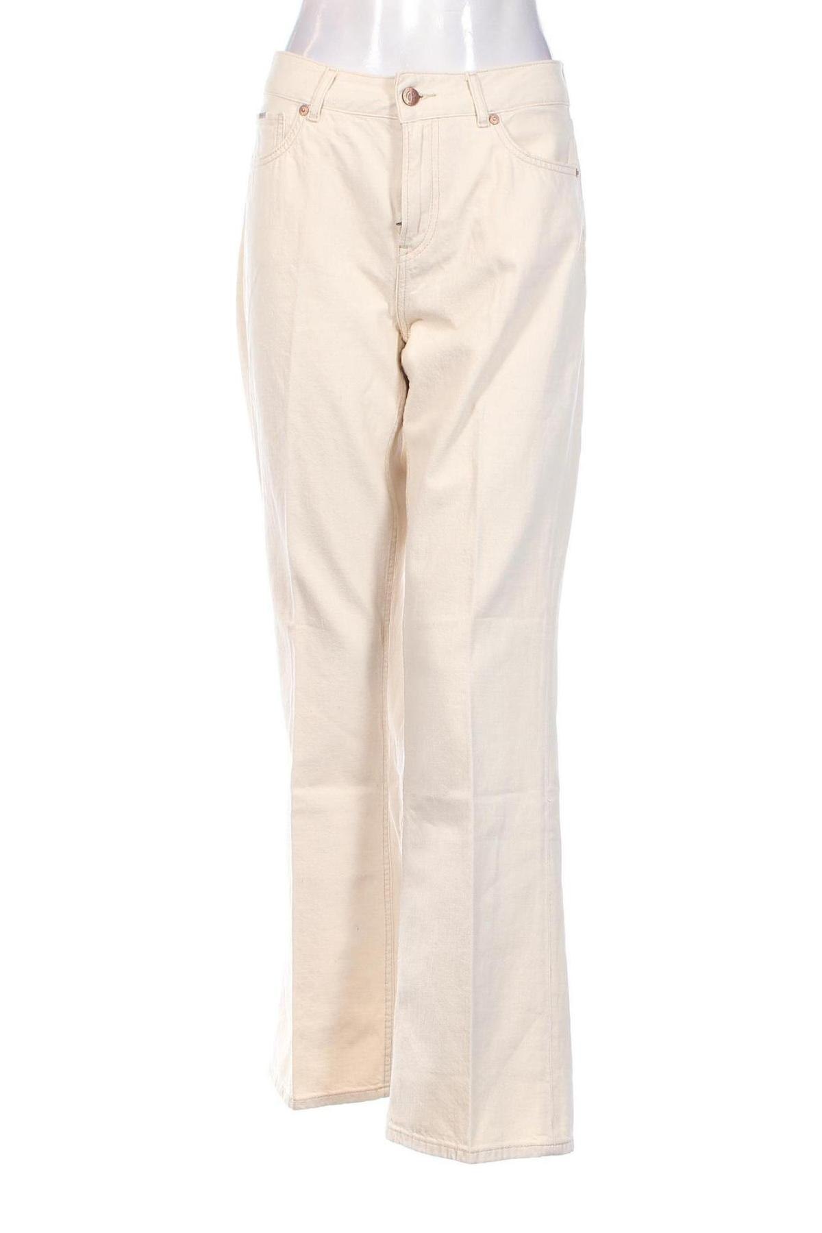 Дамски дънки Pepe Jeans, Размер L, Цвят Екрю, Цена 64,40 лв.