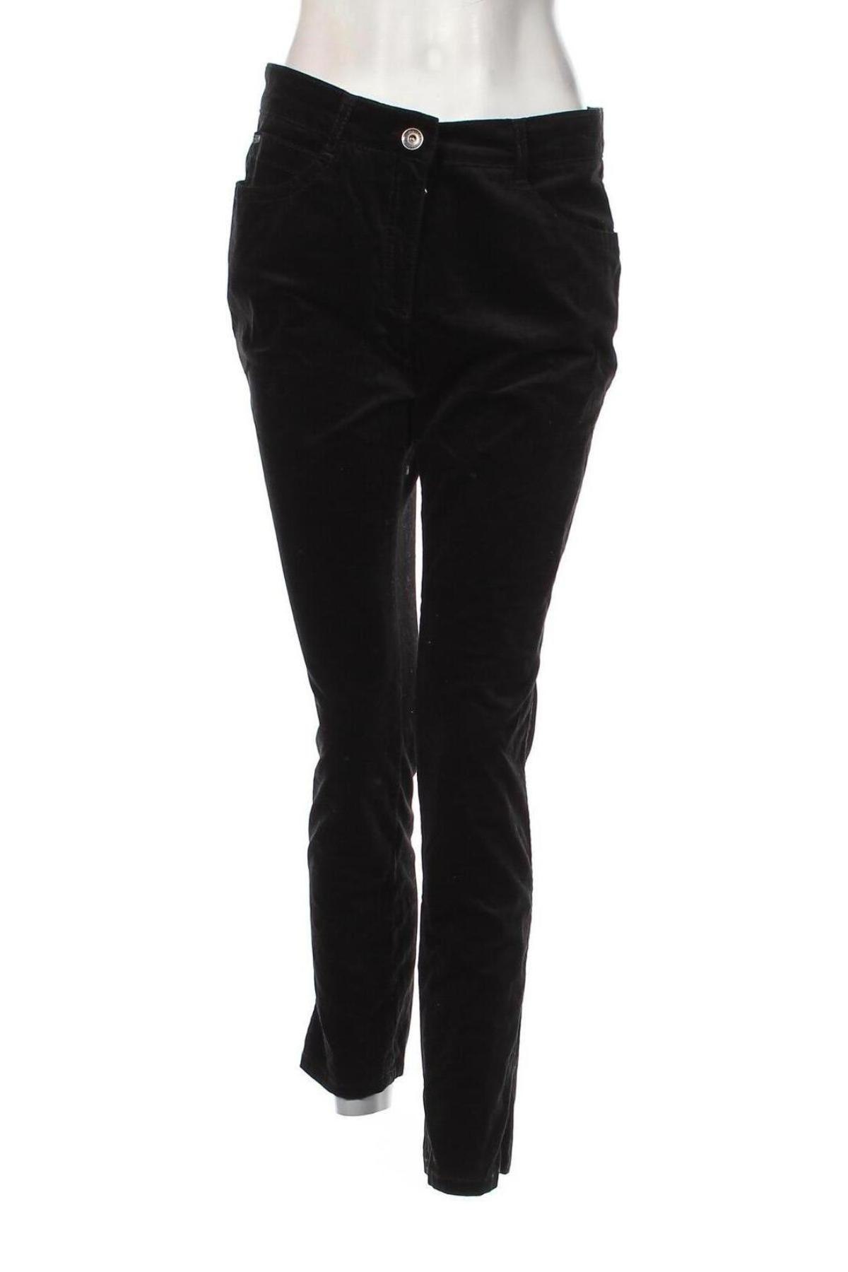 Γυναικείο κοτλέ παντελόνι Brax, Μέγεθος M, Χρώμα Μαύρο, Τιμή 5,46 €