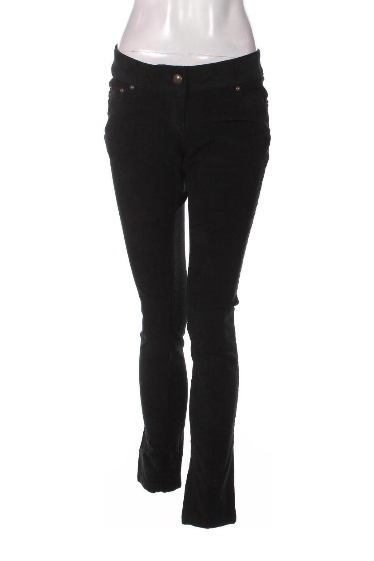 Pantaloni de velvet de femei Colours Of The World, Mărime M, Culoare Negru, Preț 25,76 Lei