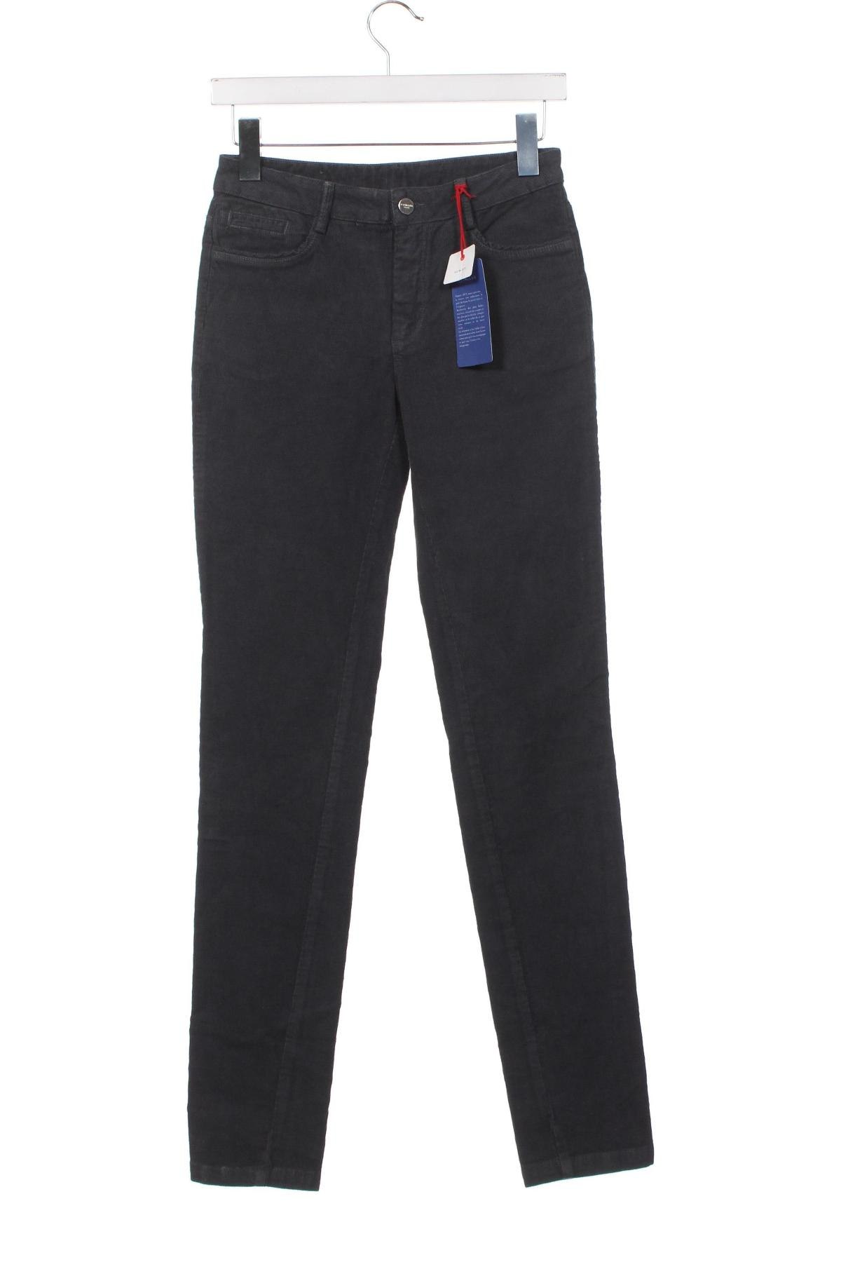Pantaloni de velvet de femei Cyrillus, Mărime XS, Culoare Albastru, Preț 72,04 Lei