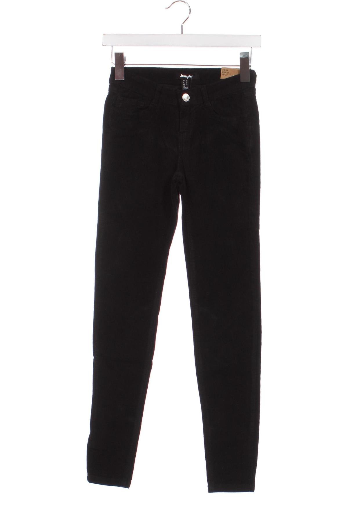 Pantaloni de velvet de femei Jennyfer, Mărime XXS, Culoare Negru, Preț 55,99 Lei