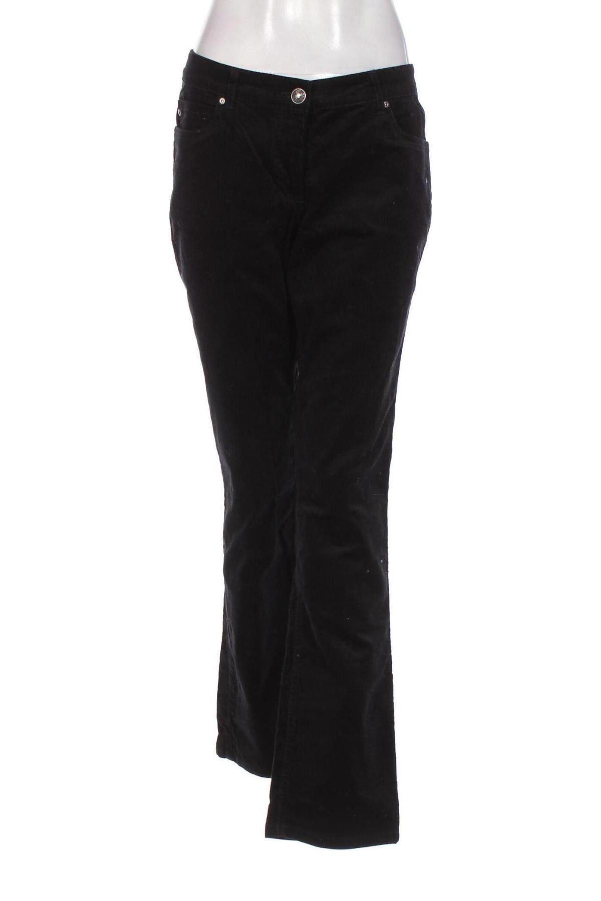 Pantaloni de velvet de femei Up 2 Fashion, Mărime M, Culoare Negru, Preț 28,62 Lei