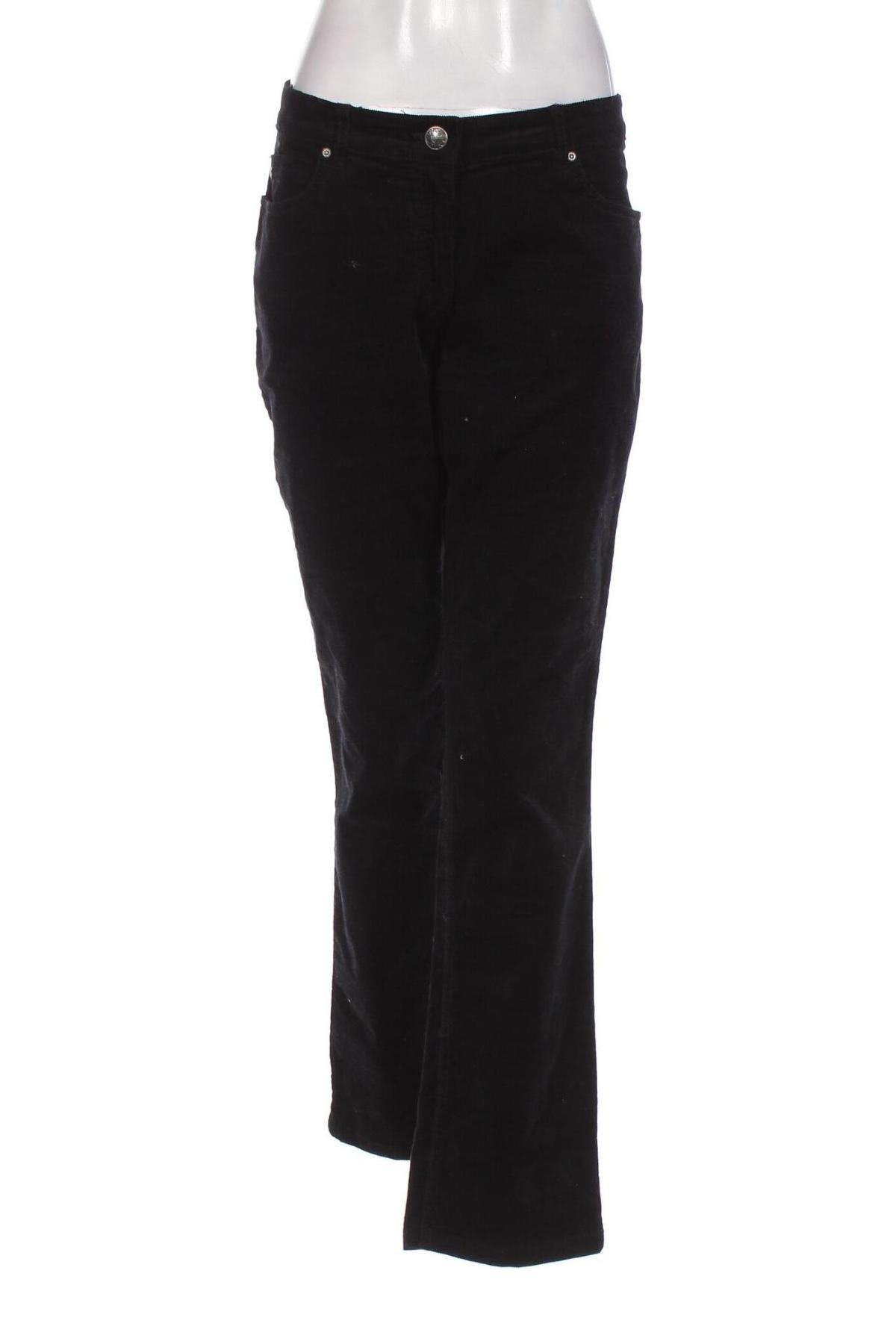 Pantaloni de velvet de femei Up 2 Fashion, Mărime L, Culoare Negru, Preț 95,39 Lei