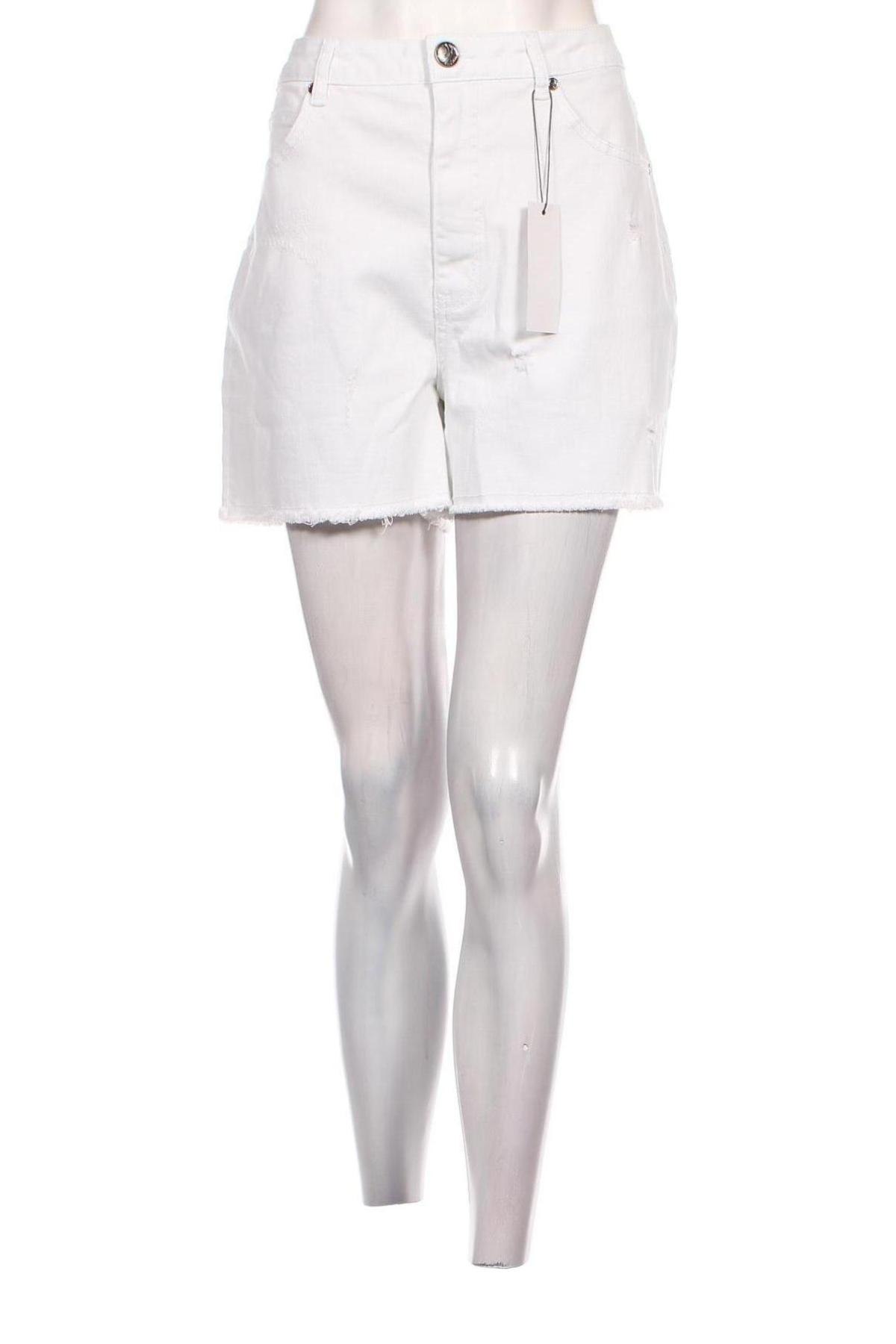 Pantaloni scurți de femei Ajc, Mărime XL, Culoare Alb, Preț 41,81 Lei