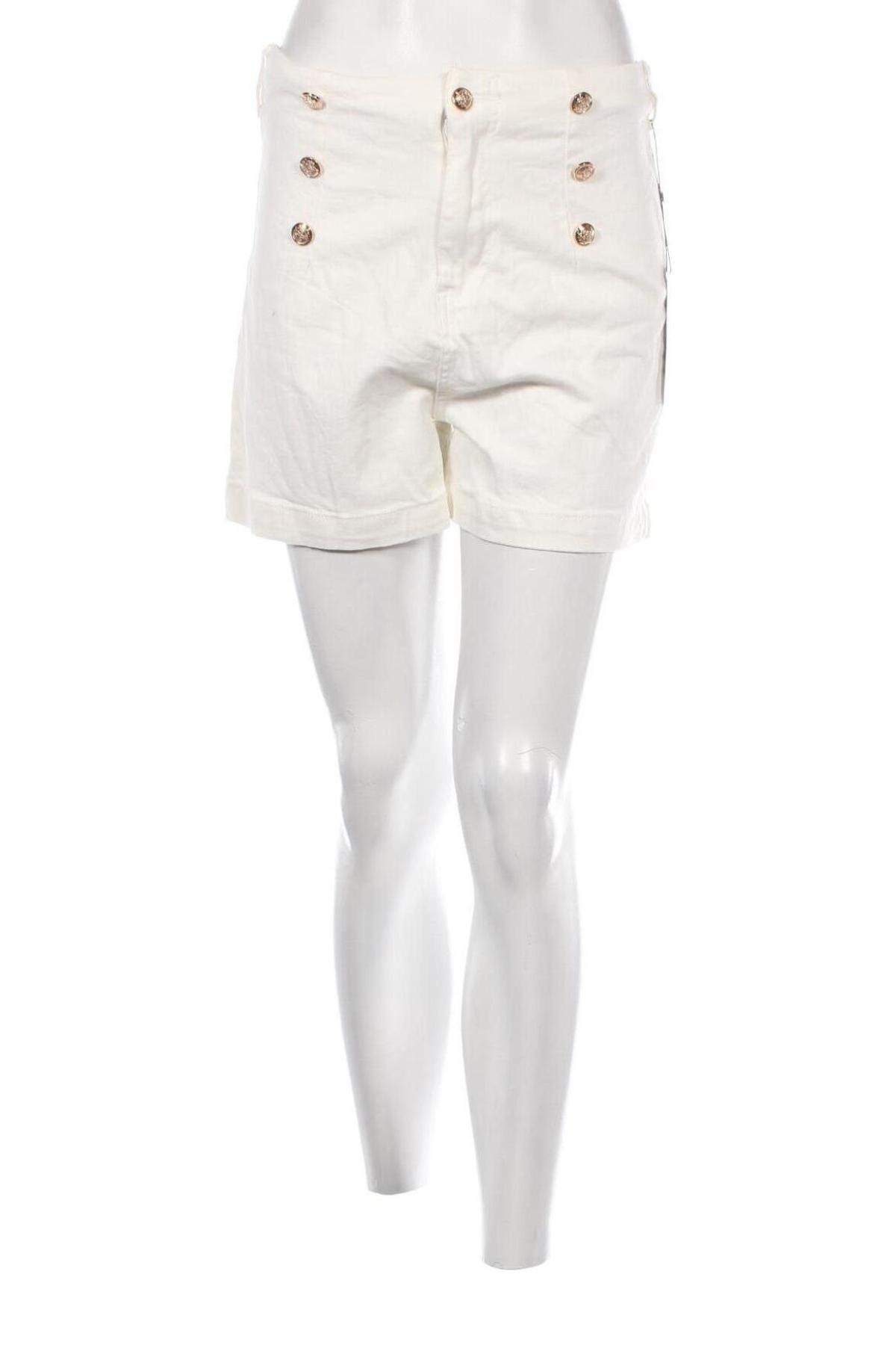 Pantaloni scurți de femei Answear, Mărime L, Culoare Alb, Preț 65,26 Lei