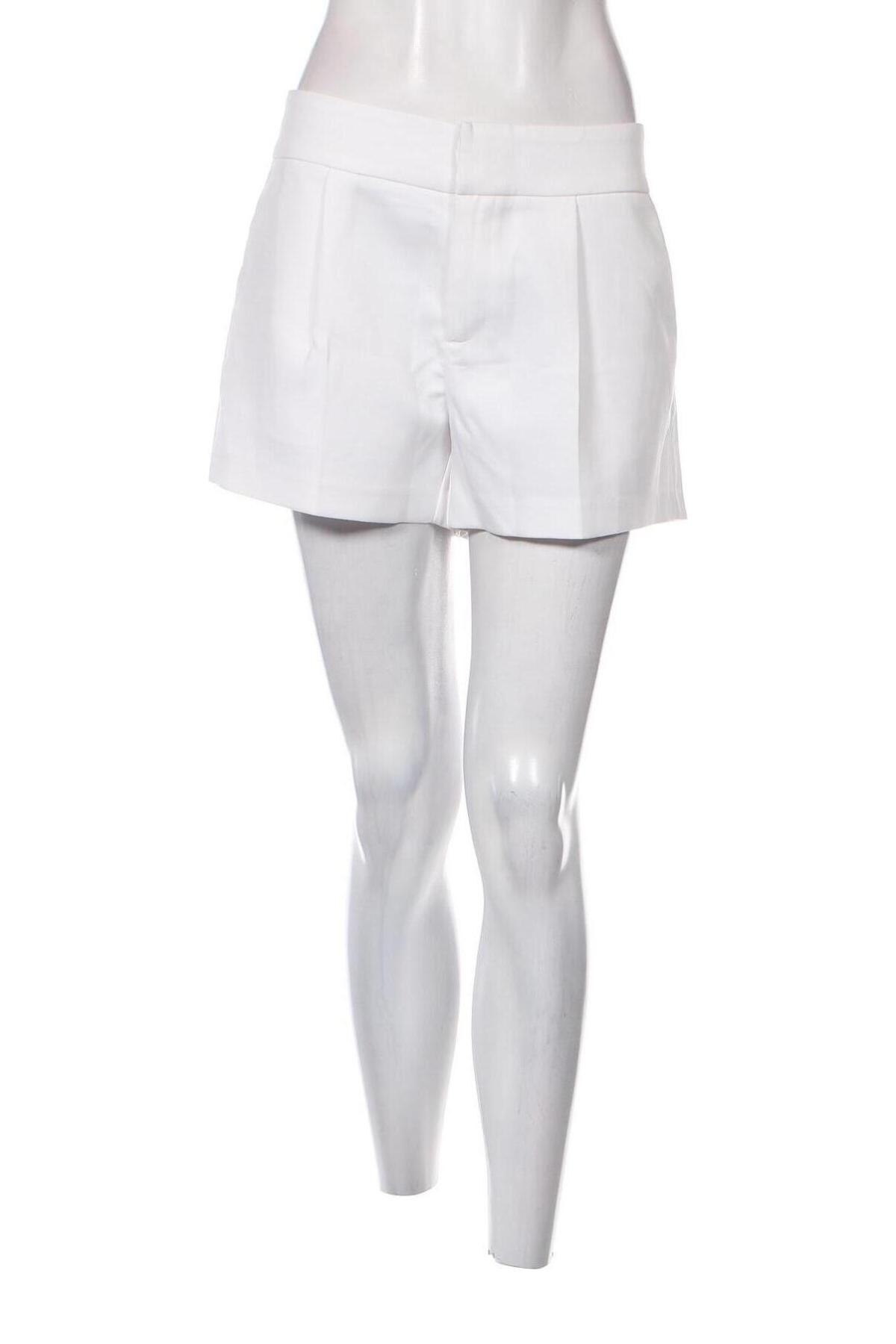 Pantaloni scurți de femei Gina Tricot, Mărime M, Culoare Alb, Preț 131,58 Lei