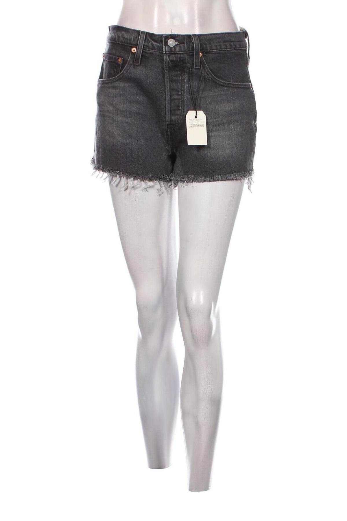 Γυναικείο κοντό παντελόνι Levi's, Μέγεθος M, Χρώμα Γκρί, Τιμή 52,58 €