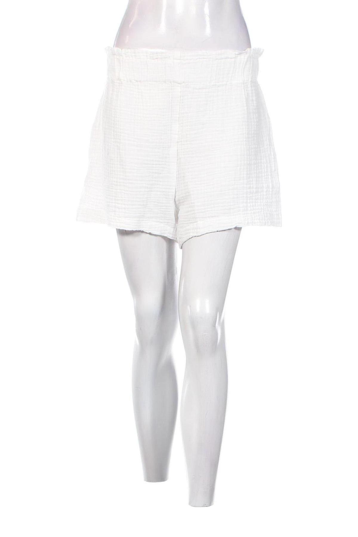 Γυναικείο κοντό παντελόνι Monki, Μέγεθος M, Χρώμα Λευκό, Τιμή 14,43 €