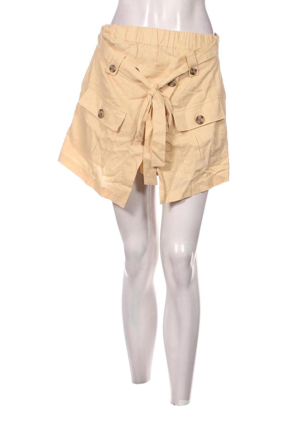 Γυναικείο κοντό παντελόνι Orsay, Μέγεθος M, Χρώμα  Μπέζ, Τιμή 9,27 €