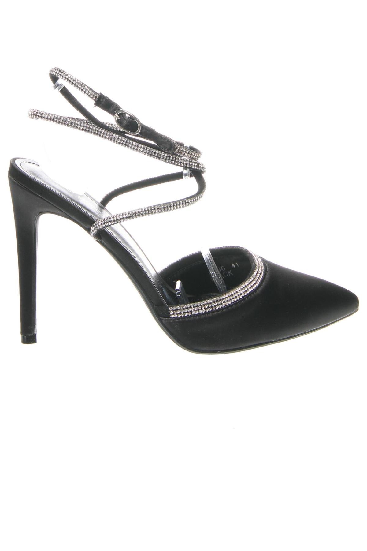 Γυναικεία παπούτσια Ideal Shoes, Μέγεθος 41, Χρώμα Μαύρο, Τιμή 20,86 €