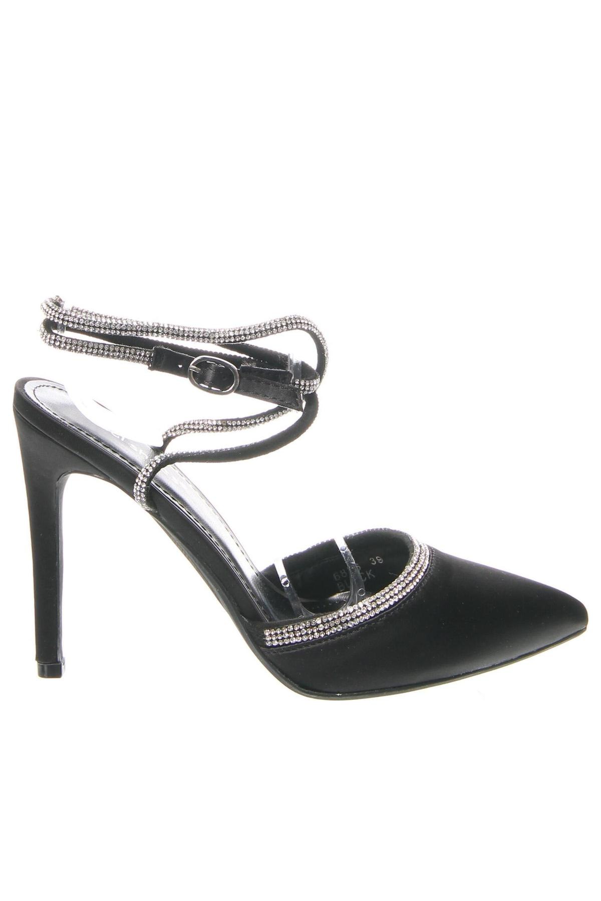 Дамски обувки Ideal Shoes, Размер 39, Цвят Черен, Цена 39,27 лв.